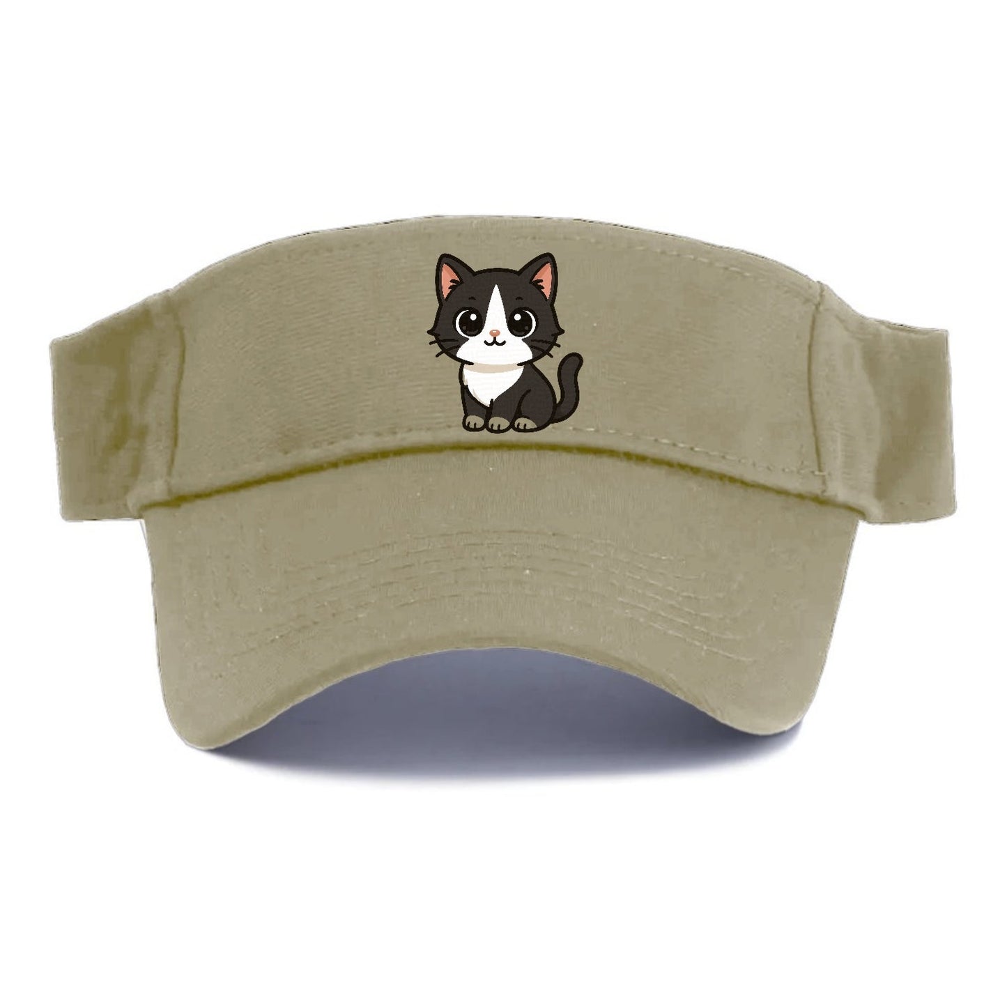Tuxedo Mix Elegant Charm Visor