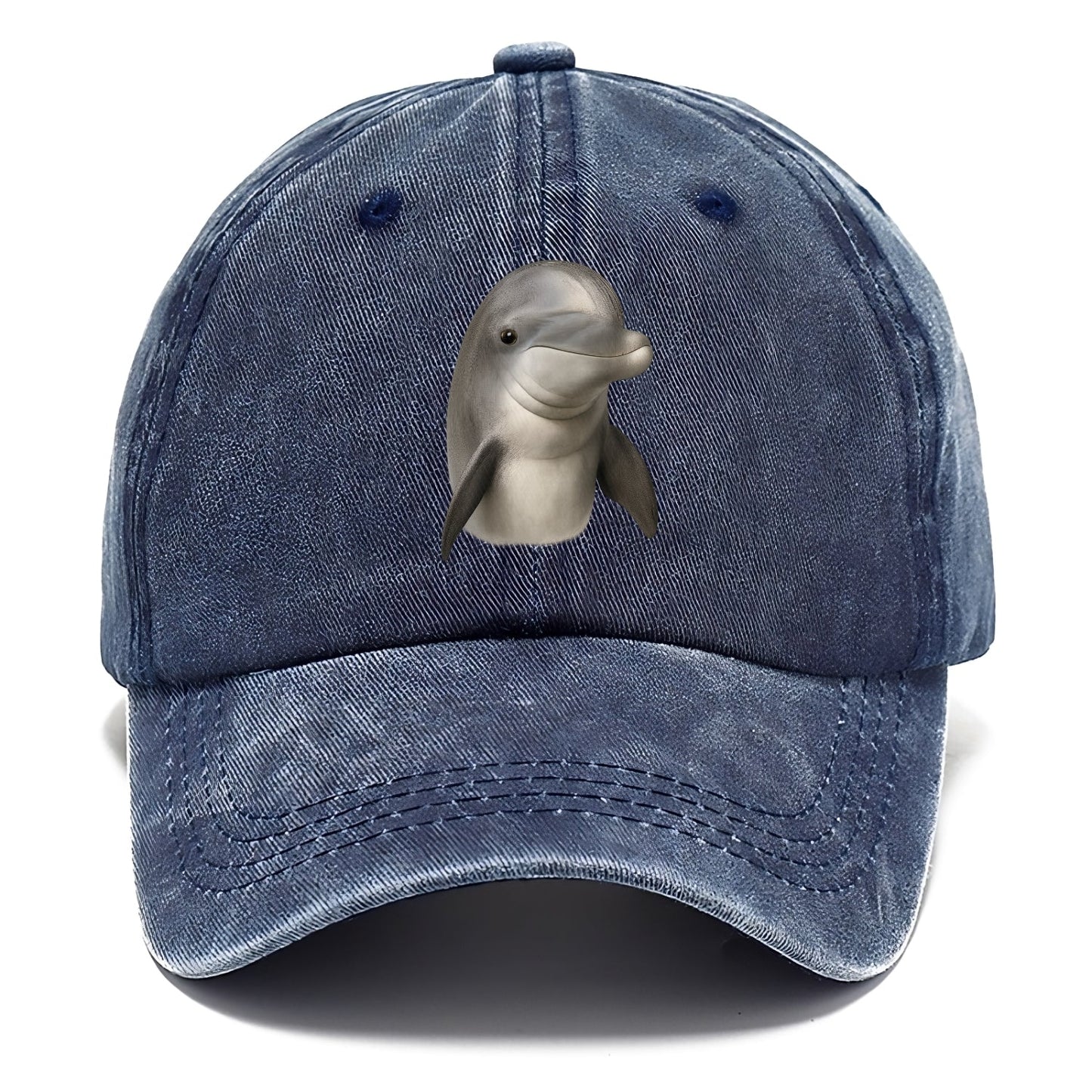Dolphin Portrait Design Classic Cap