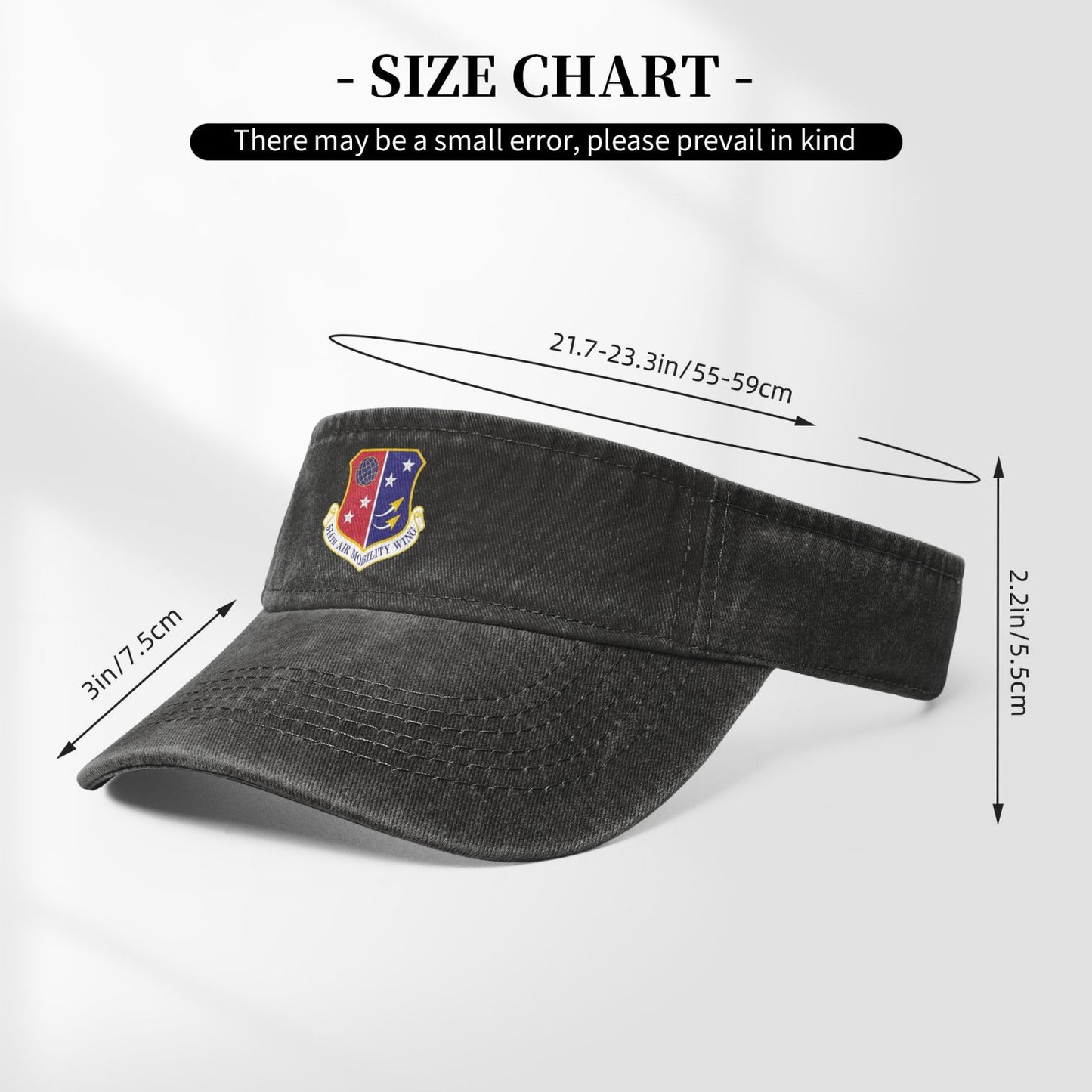 514 Air Mobility Wg Printing adjustable Empty Top Baseball Sun Cap unisex outdoor sport hat veterans gift