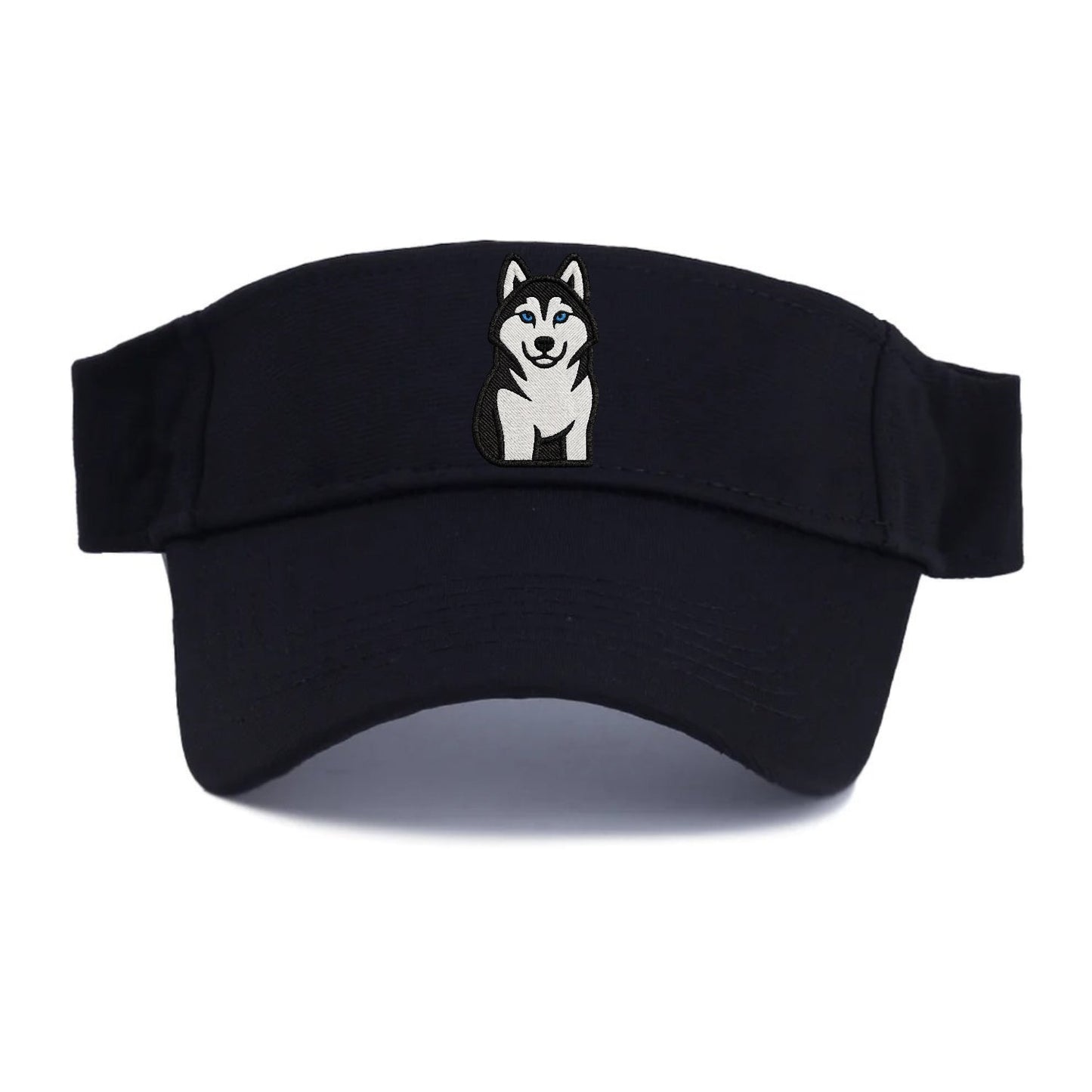 Husky Blue Eyes Piercing Gaze Visor