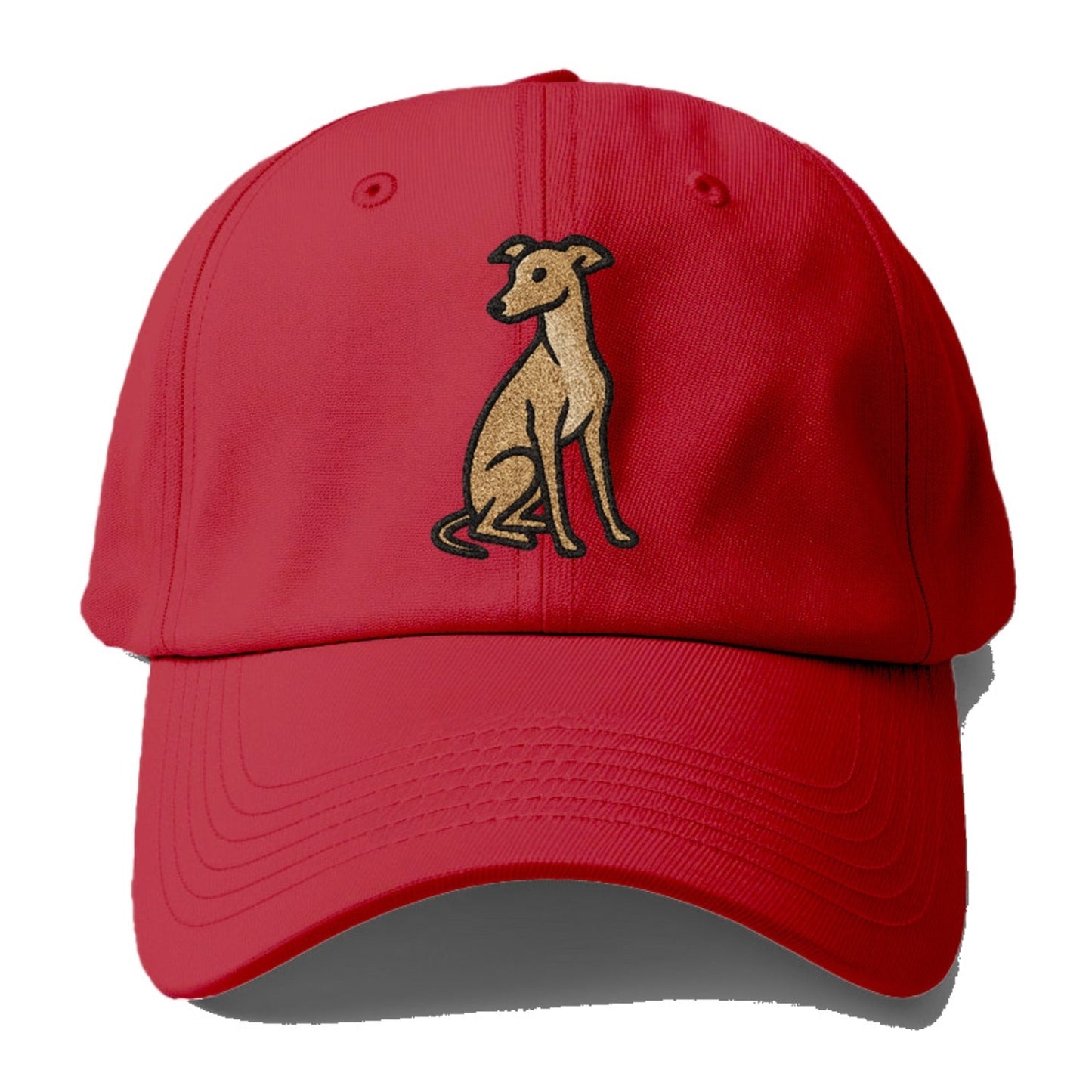 Whippet Fawn Colored Design Baseball Cap