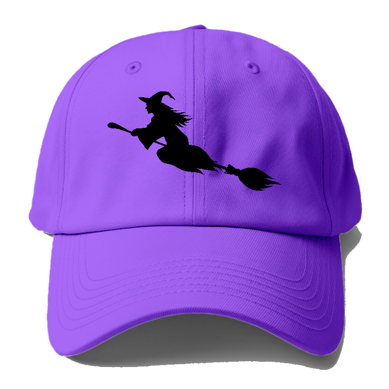 202308151409 Witch On Broom 1 Baseball Cap