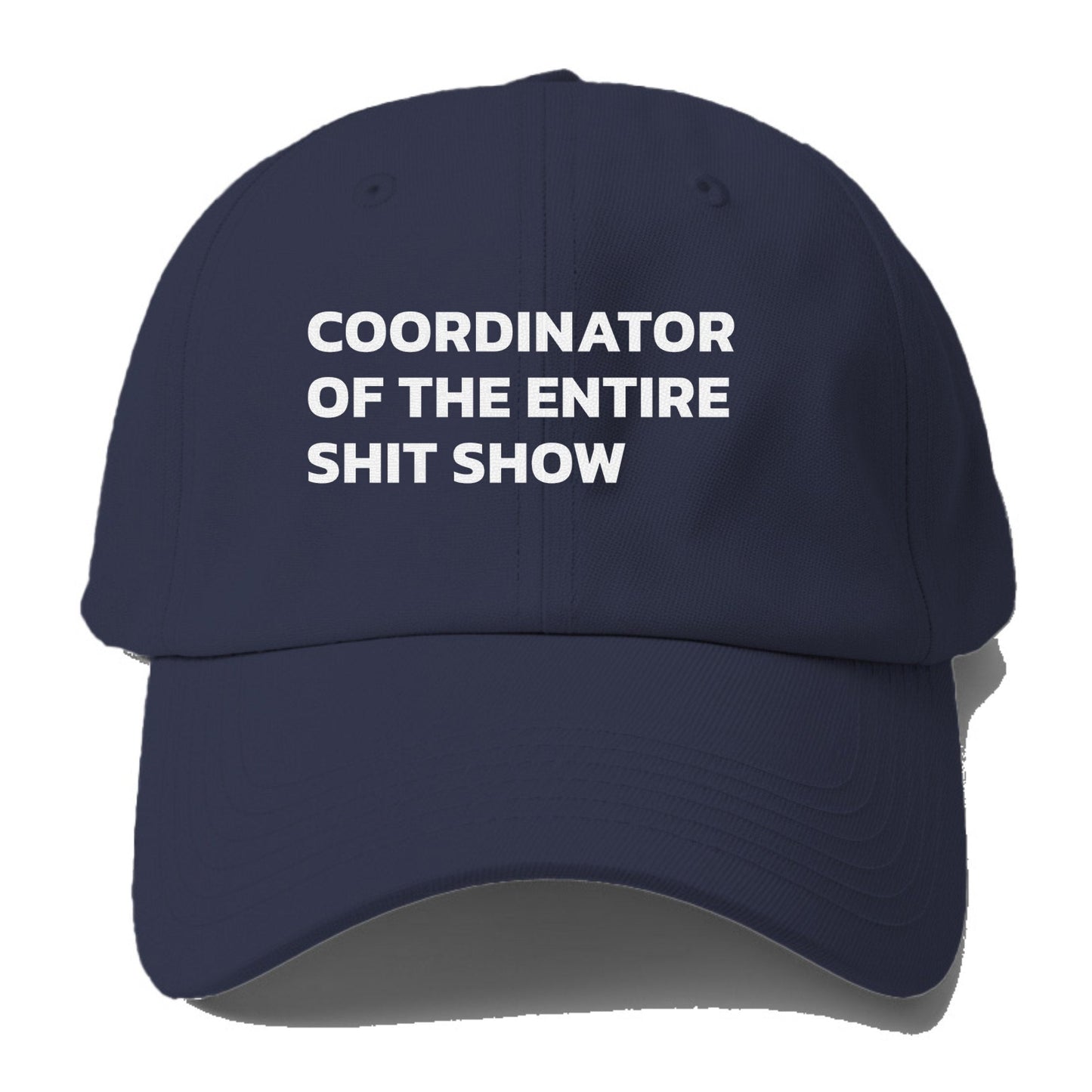 Coordinator Of The Entire Shit Show Baseball Cap