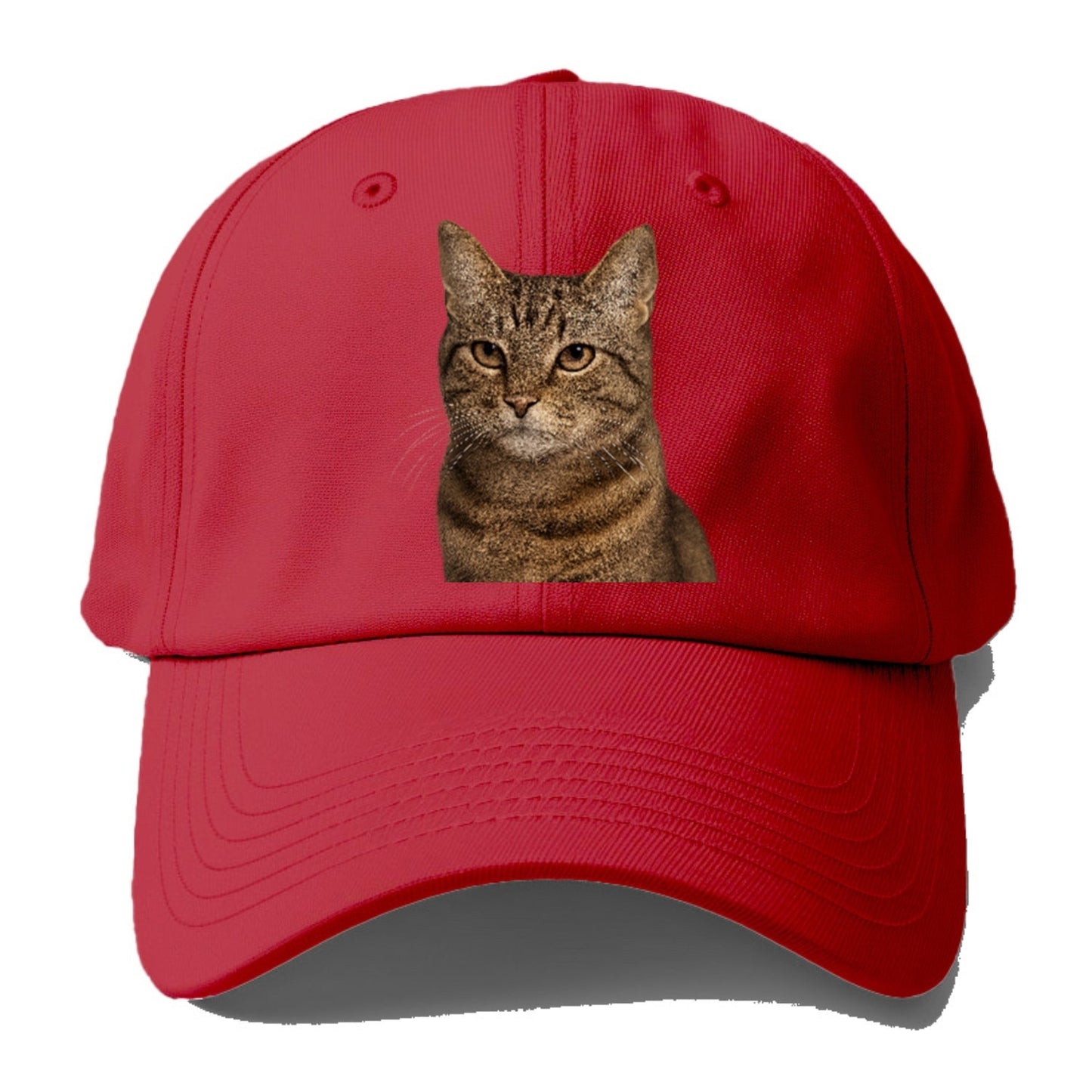 Content Cat Peaceful Purr Baseball Cap