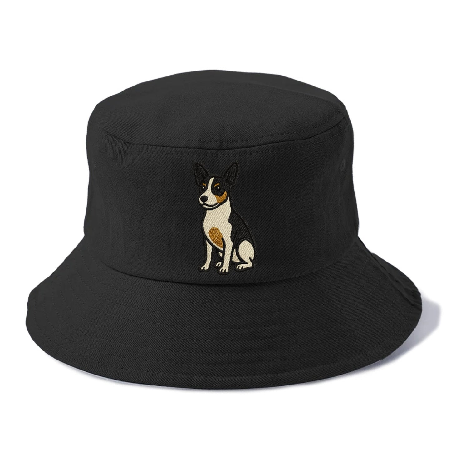 Rat Terrier Tri Color Pose Bucket Hat