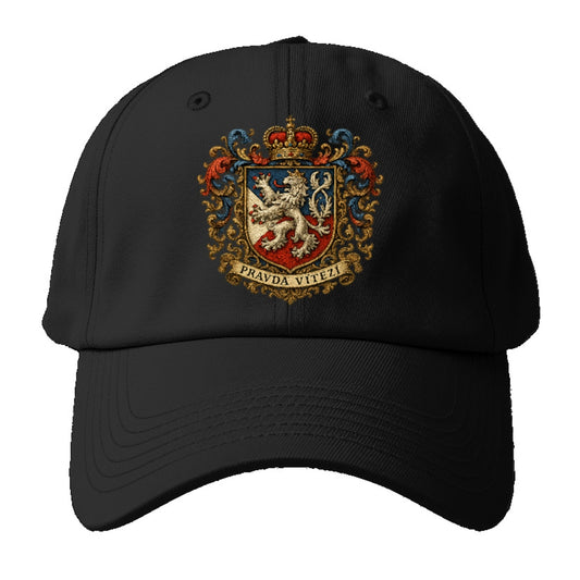 Czech Heritage Lion Baseball Cap