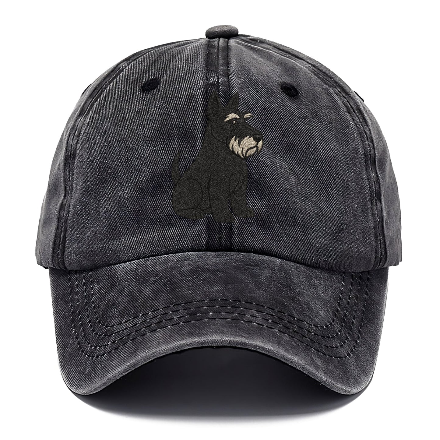 Scottish Terrier Black Sitting Pose Classic Cap