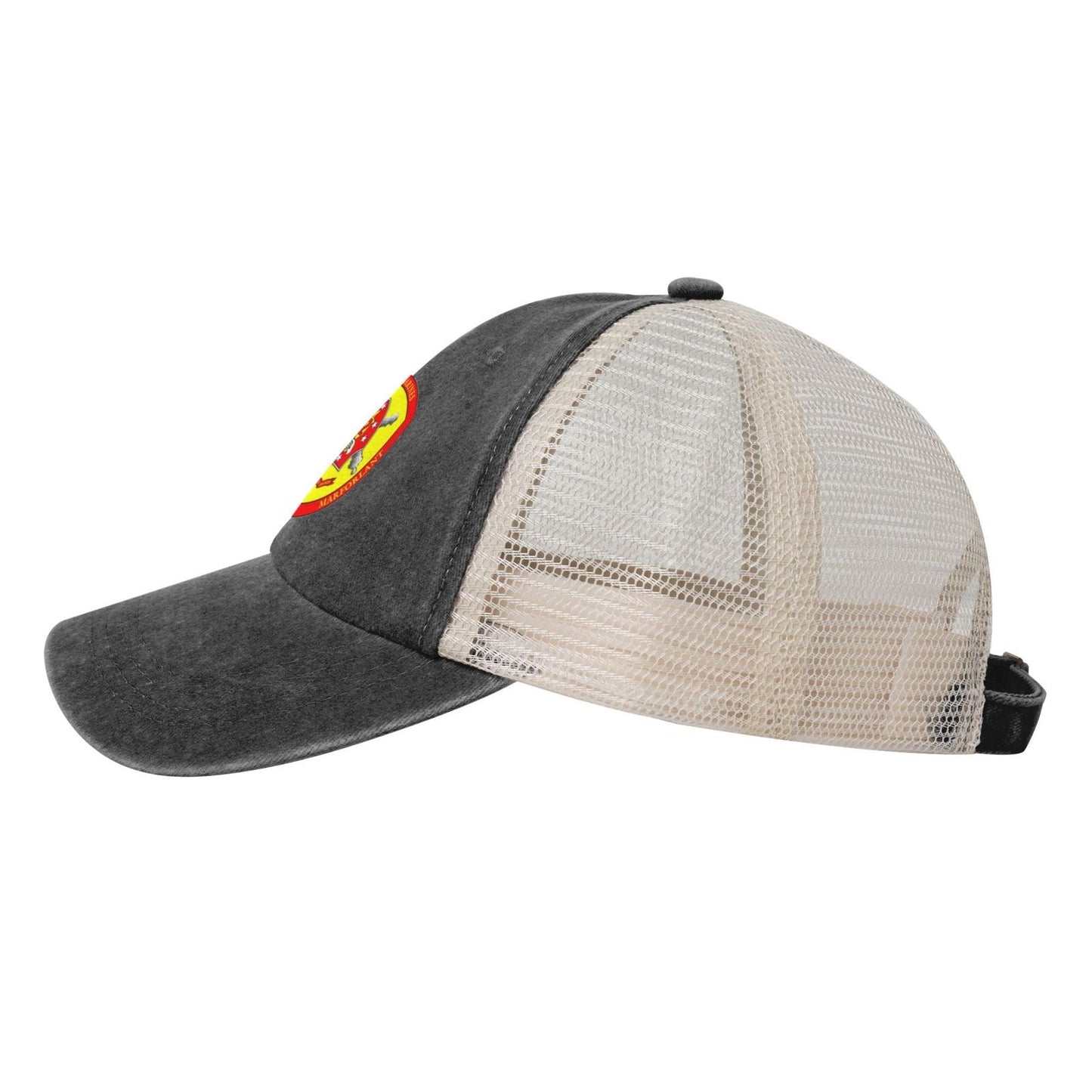 10th Marine Regiment Seal Printed unisex baseball cap adjustable grid baseball cap veteran gift