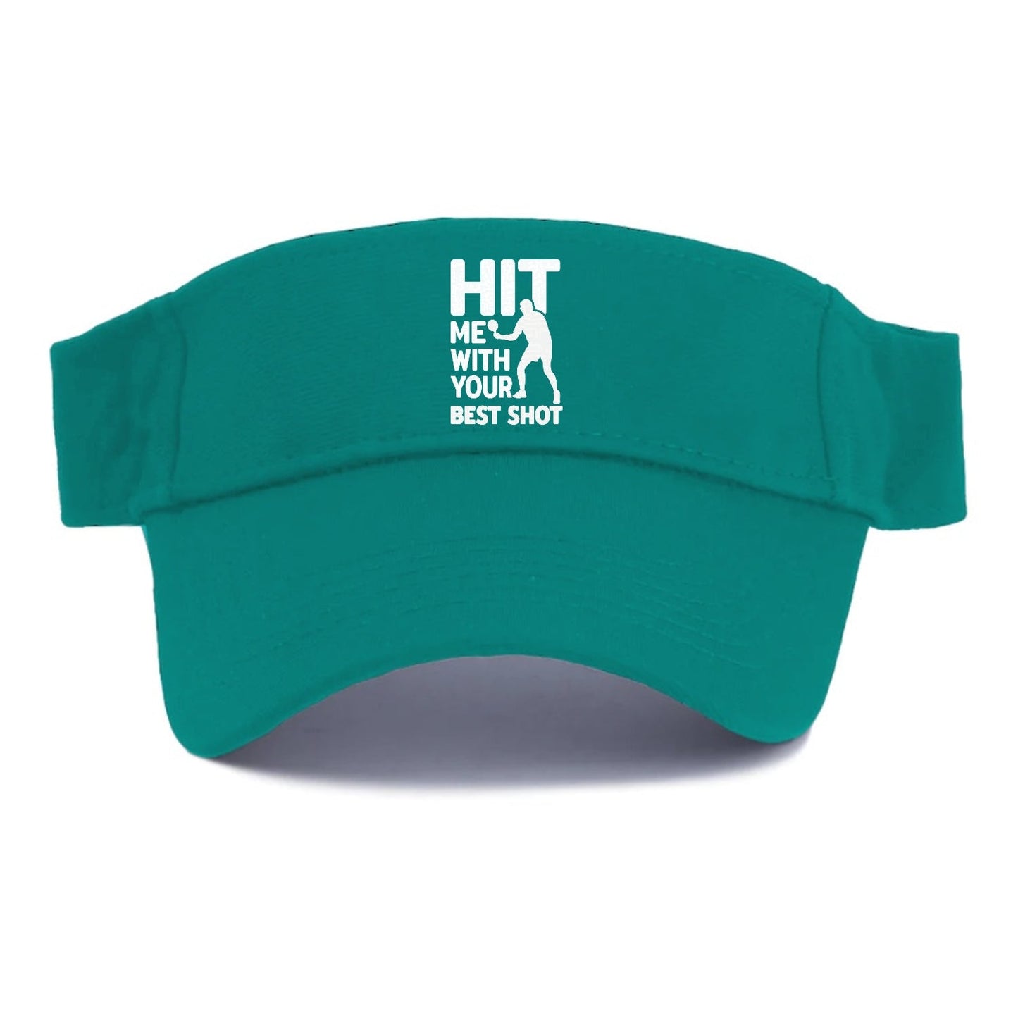 Hit Me With Your Best Shot Visor