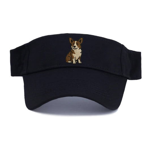 Welsh Corgi Cardigan Brindle Playful Spirit Visor