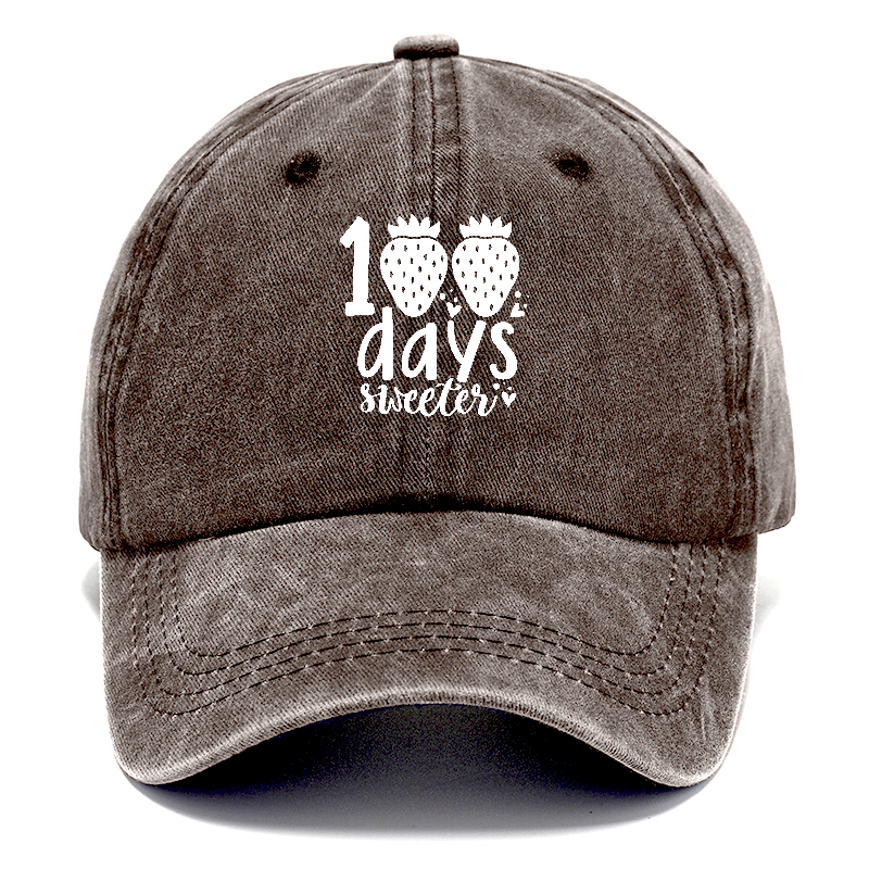 100 Days Sweeter Classic Cap