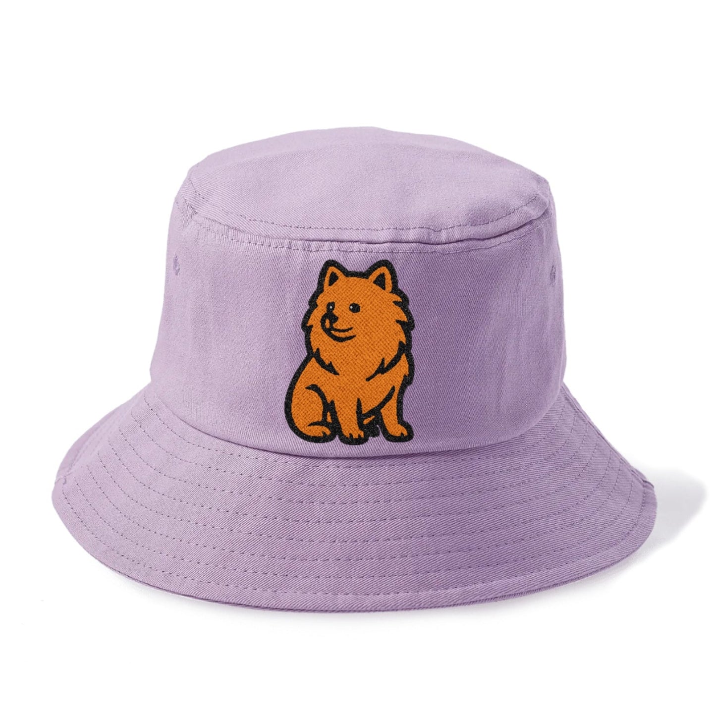 Pomeranian Orange Fluffy Charm Bucket Hat