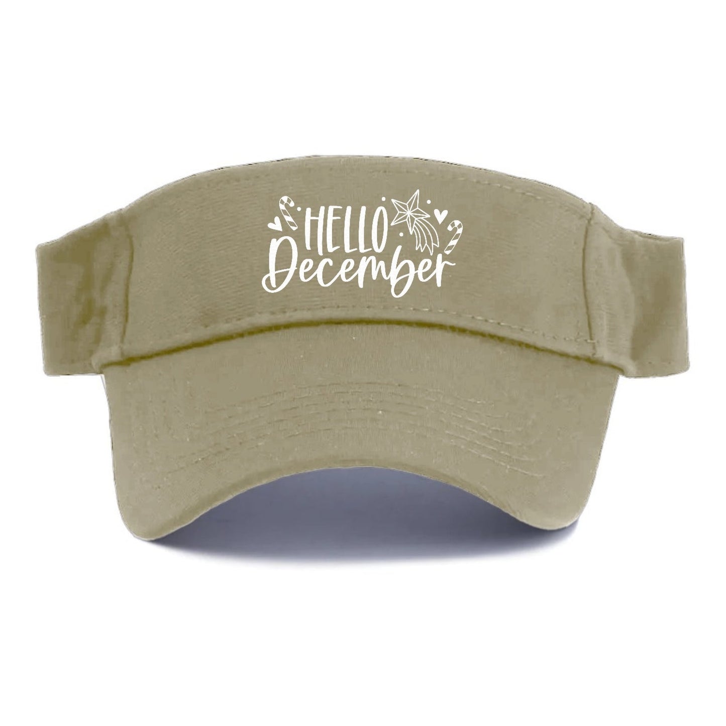 Winter Wonderland Hello December Visor