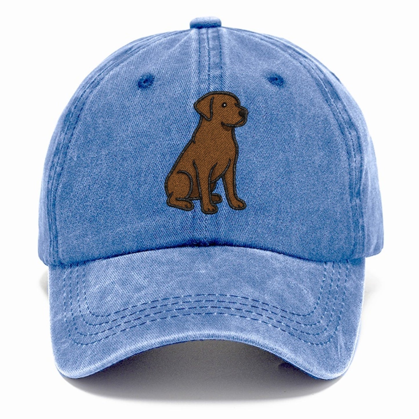Chocolate Labrador Retriever Loyal Companion Classic Cap