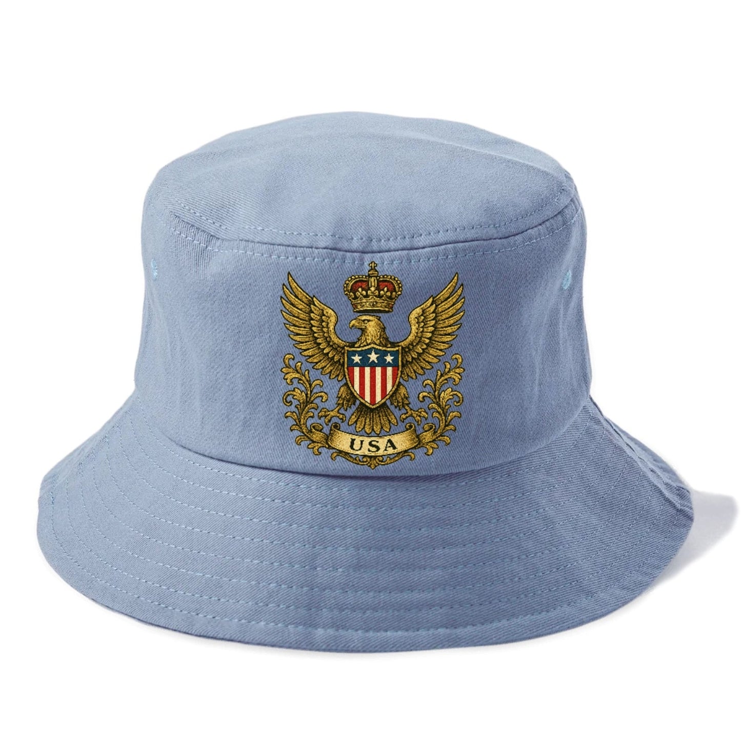 Patriotic Emblem Heraldry Bucket Hat