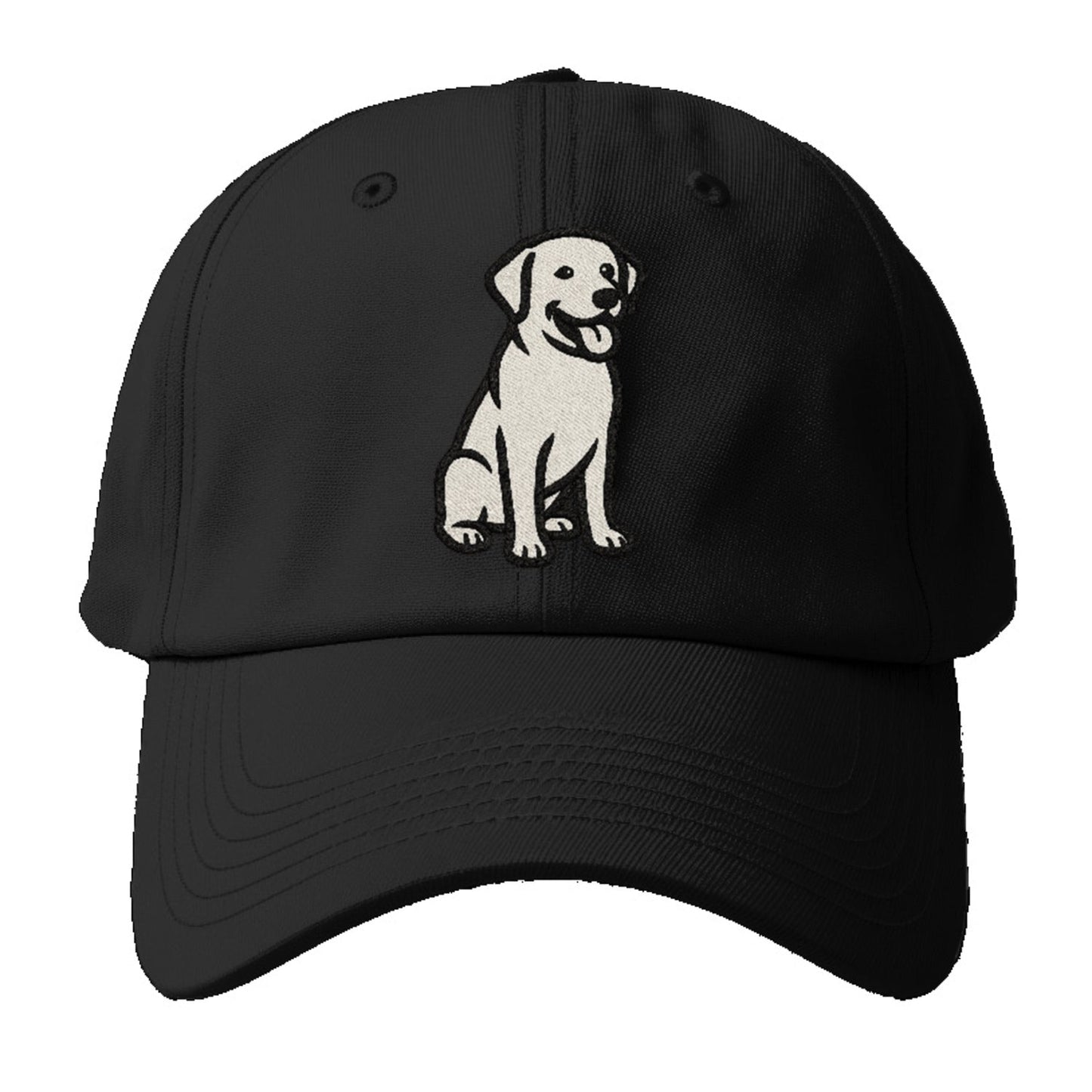 Labrador Happy Panting Joyful Spirit Baseball Cap