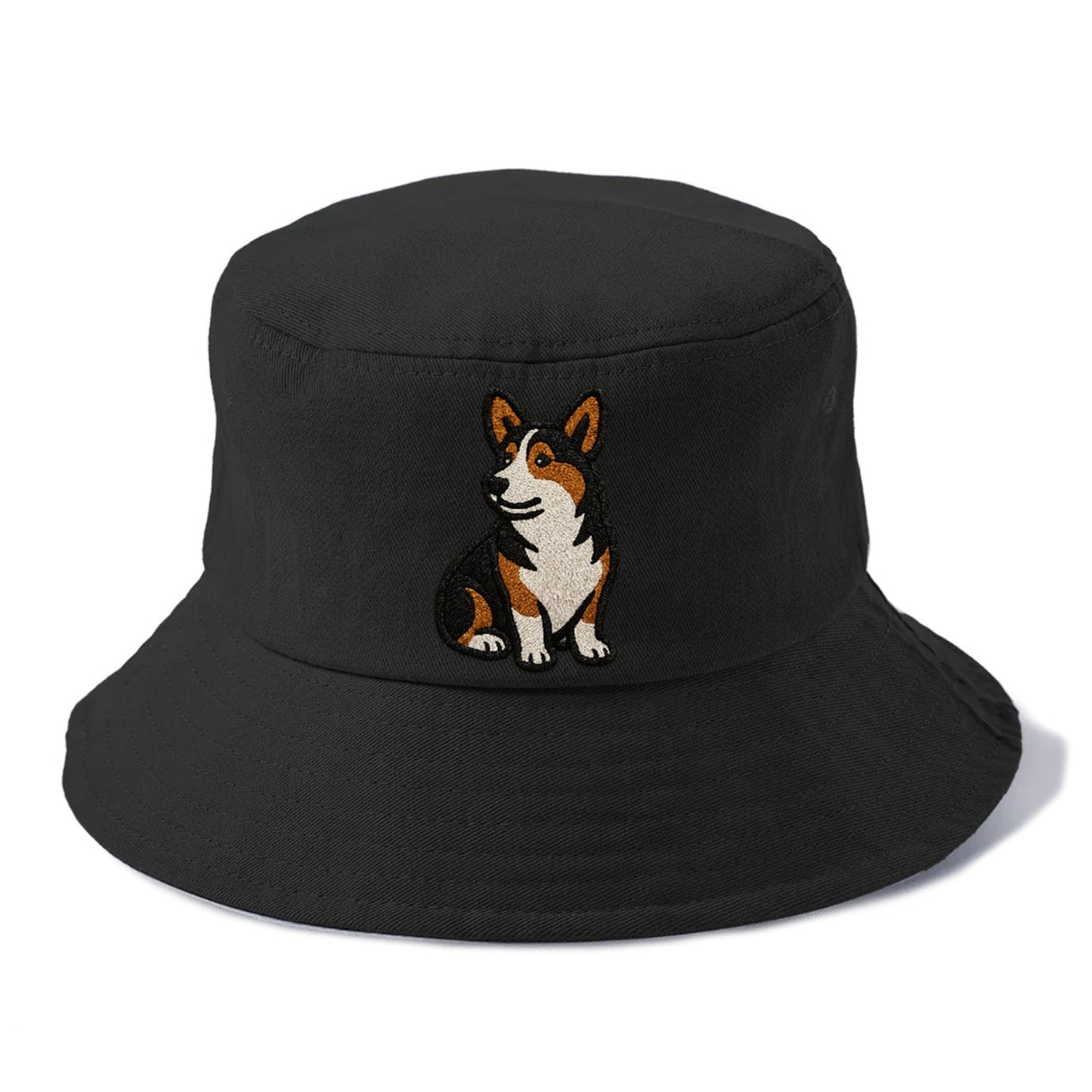 Tricolor Corgi Playful Spirit Bucket Hat