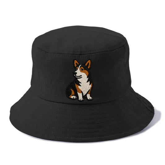 Tricolor Corgi Playful Spirit Bucket Hat