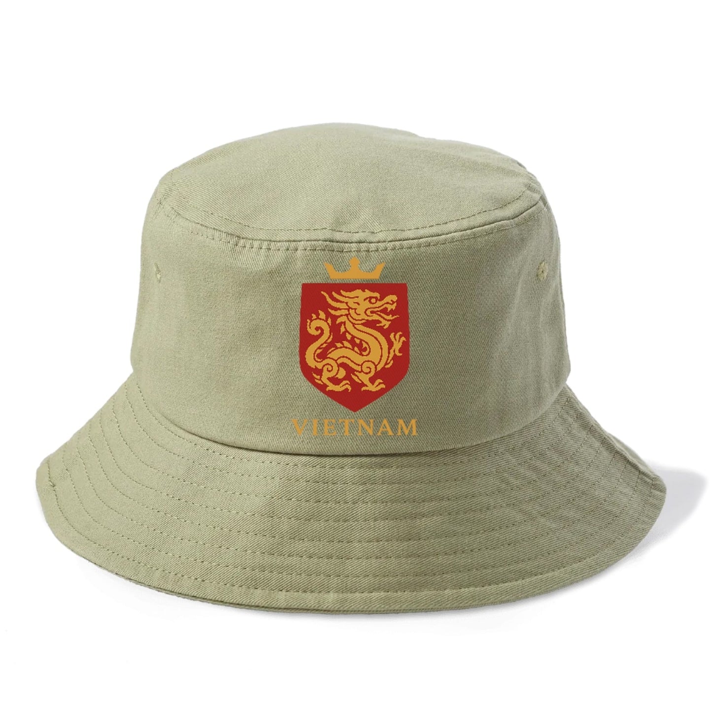 Cultural Heritage Emblem Bucket Hat