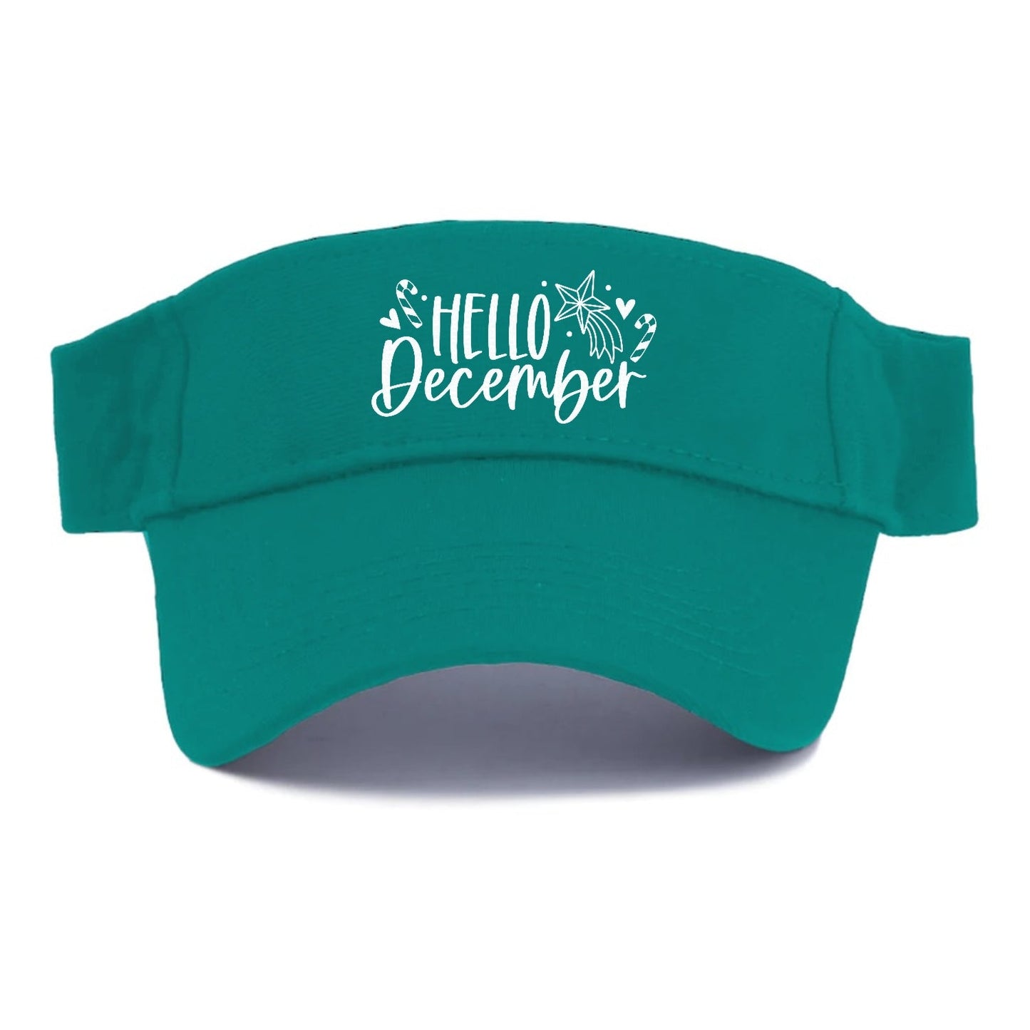Winter Wonderland Hello December Visor