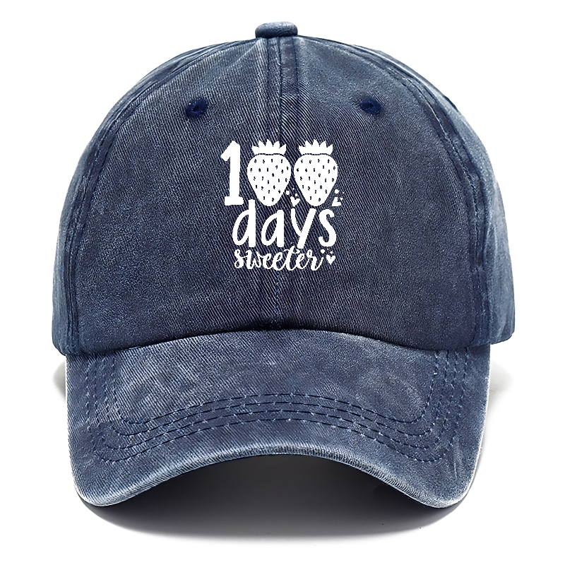 100 Days Sweeter Classic Cap
