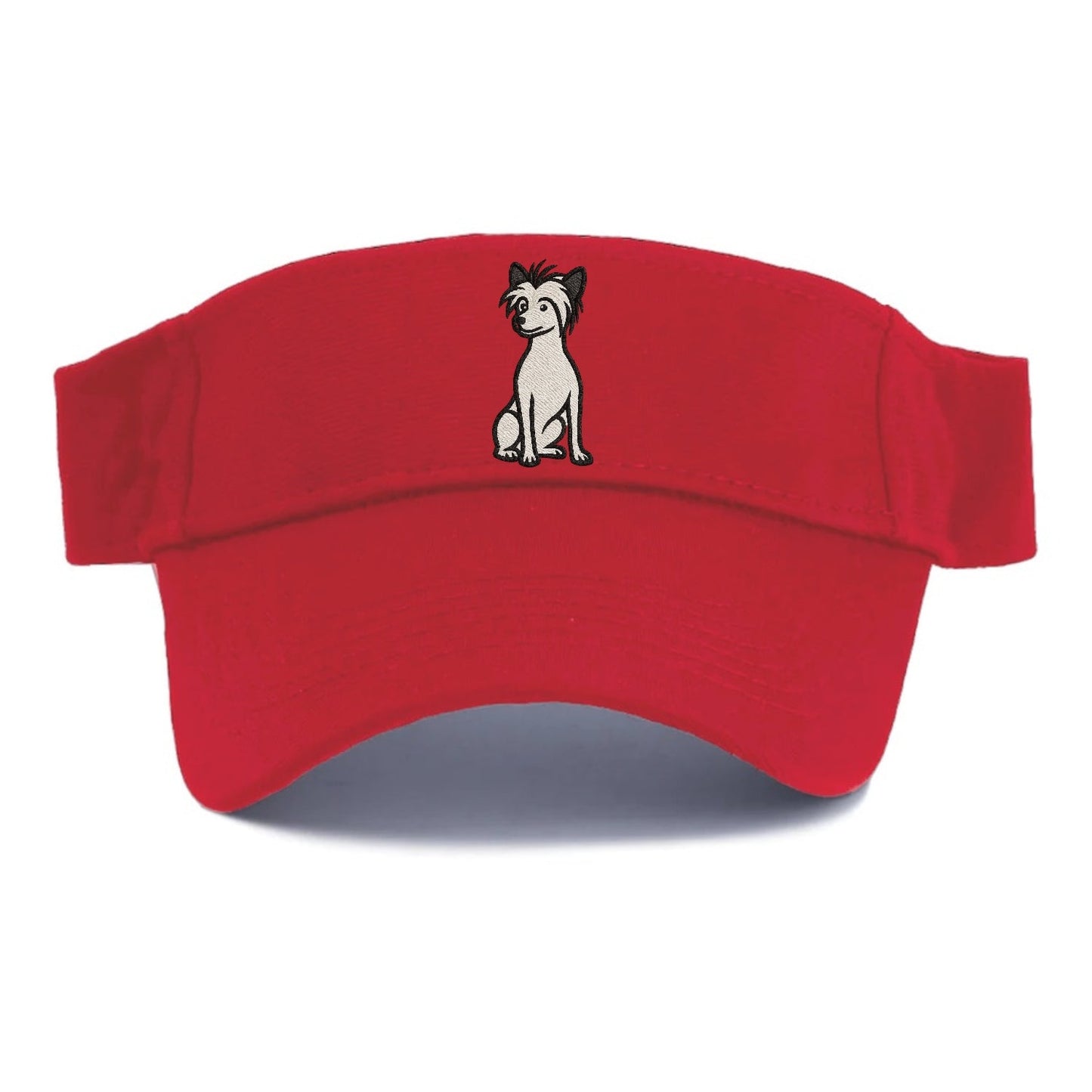 Chinese Crested Hairless With Hair Tuft Unique Charm Visor