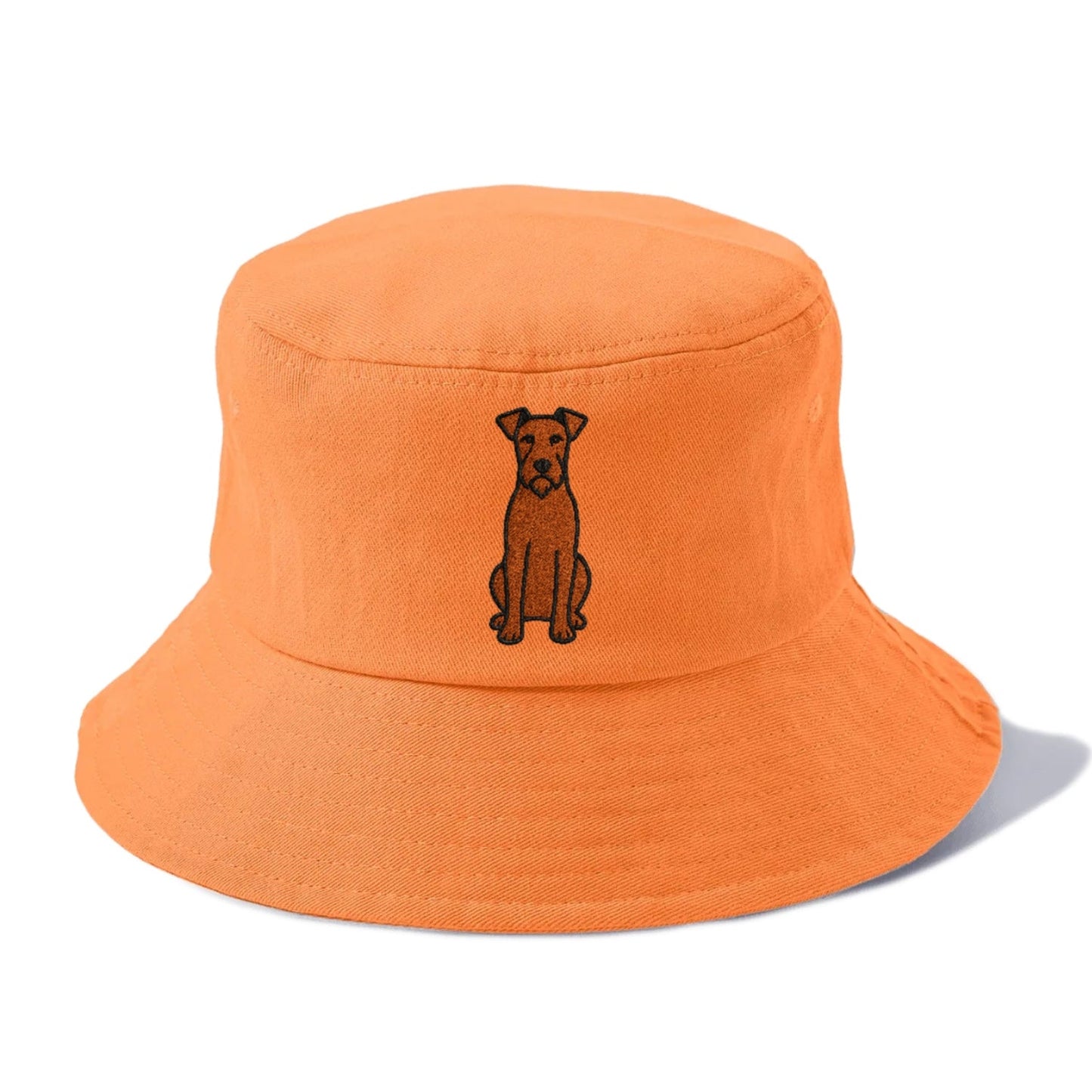 Irish Terrier Red Colored Sitting Pose Bucket Hat