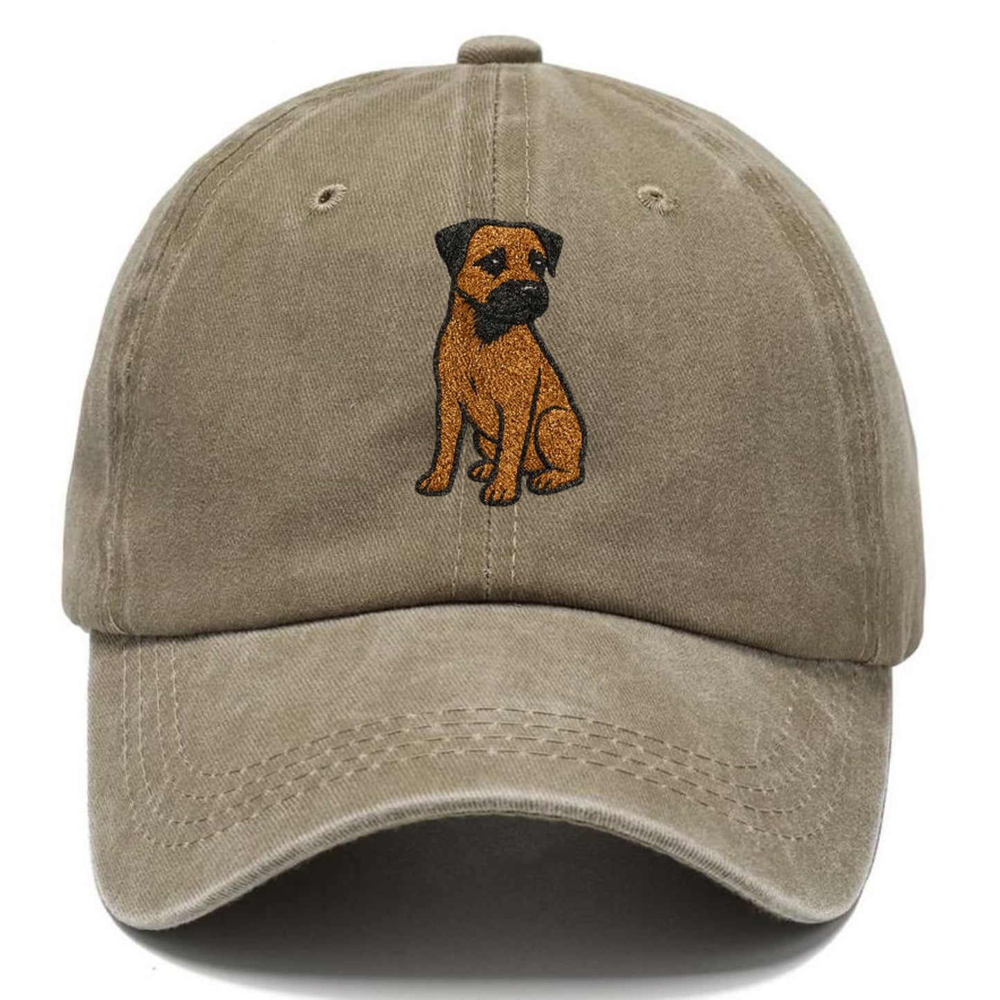 Border Terrier Red Grizzle Pose Classic Cap