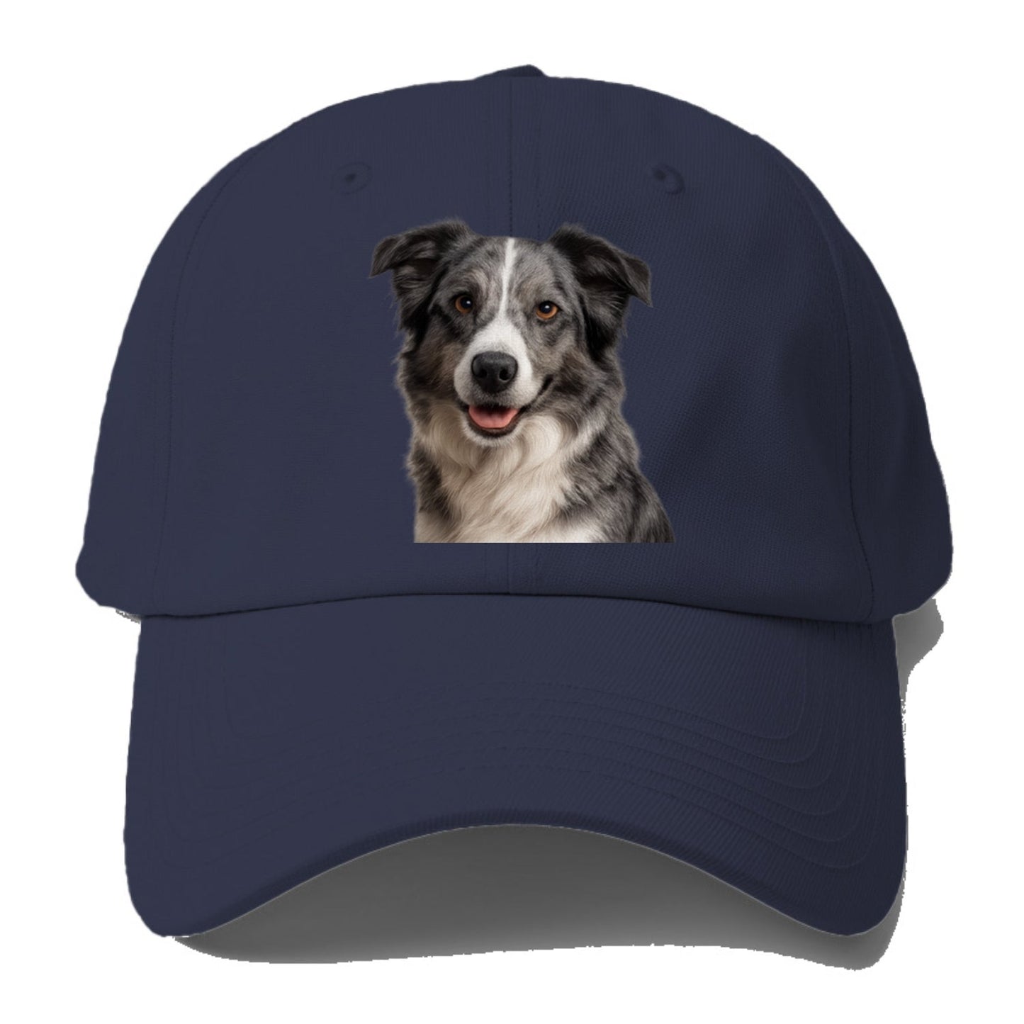 Blue Merle Border Collie Agile Mind Baseball Cap
