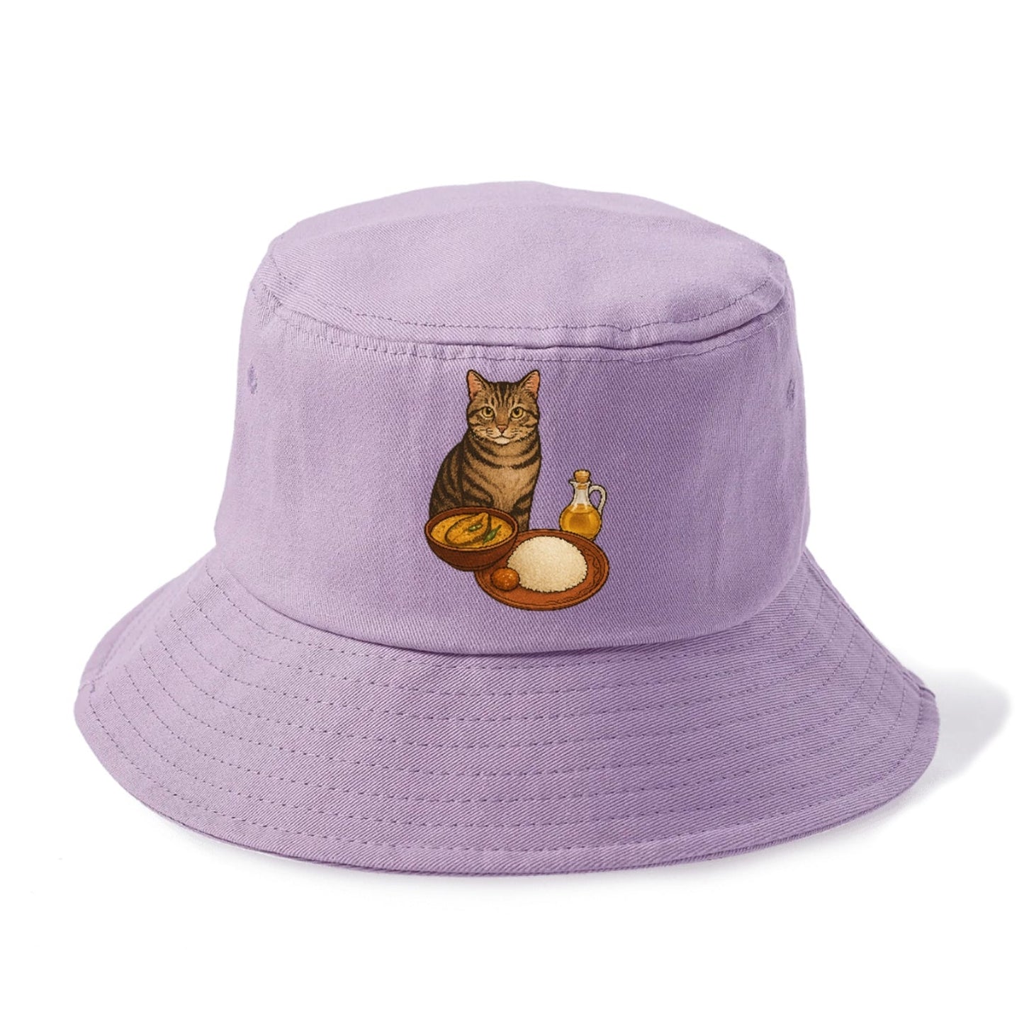 Bengali Fish Curry Cat Charm Bucket Hat