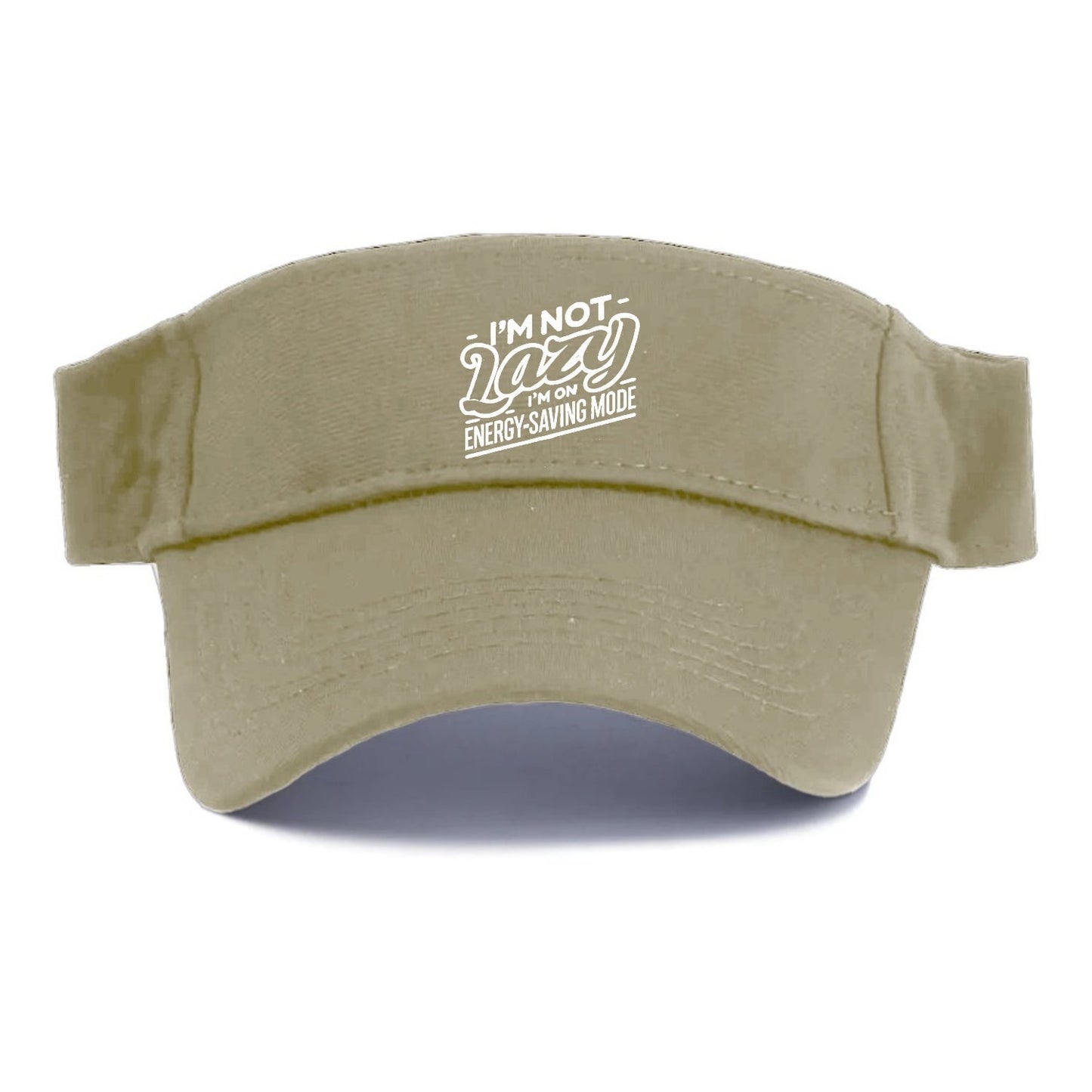 I'm Not Lazy I'm On Energy Saving Mode Visor