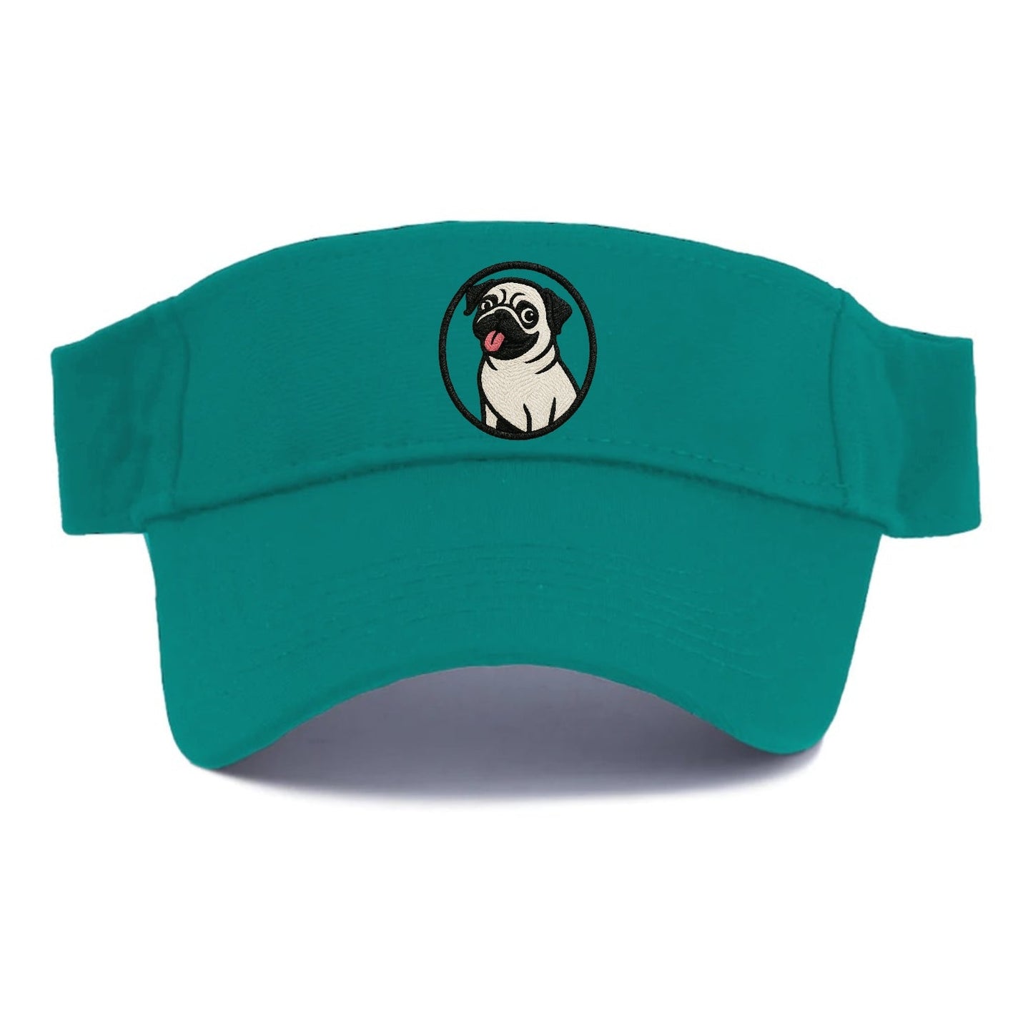 Pug Playful Charm Visor