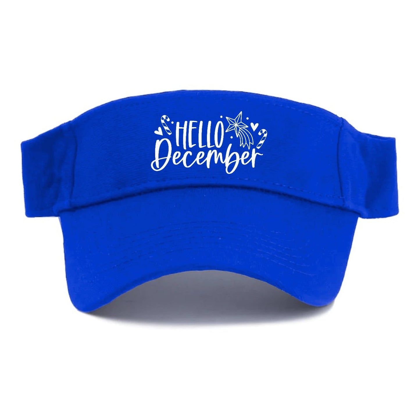 Winter Wonderland Hello December Visor
