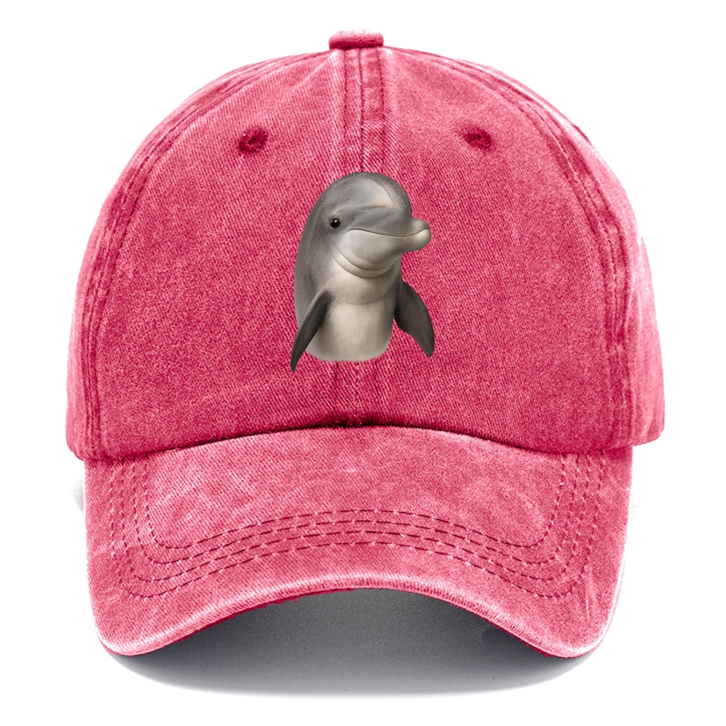Dolphin Portrait Design Classic Cap