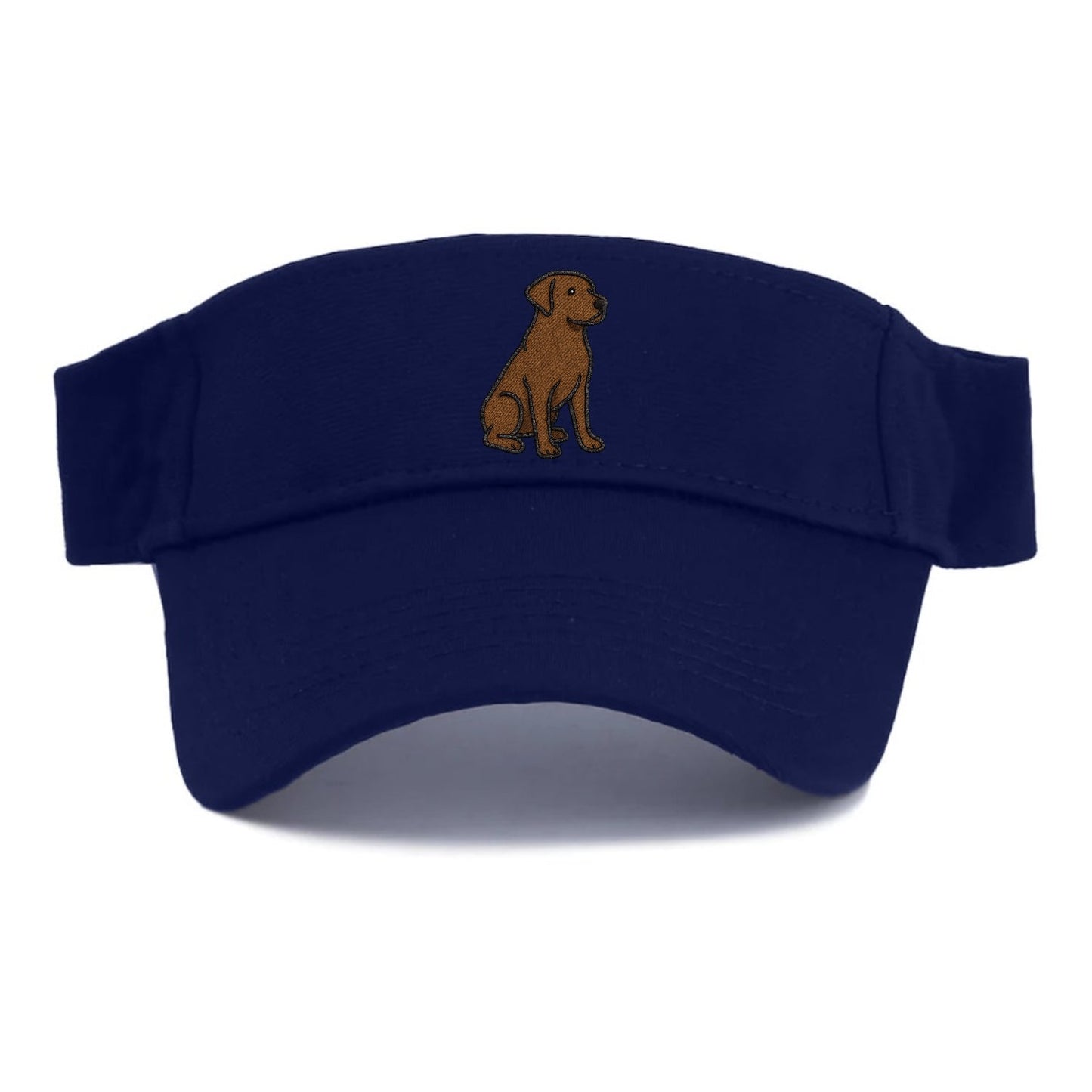 Chocolate Labrador Retriever Loyal Companion Visor