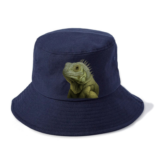 Chameleon Portrait Design Bucket Hat