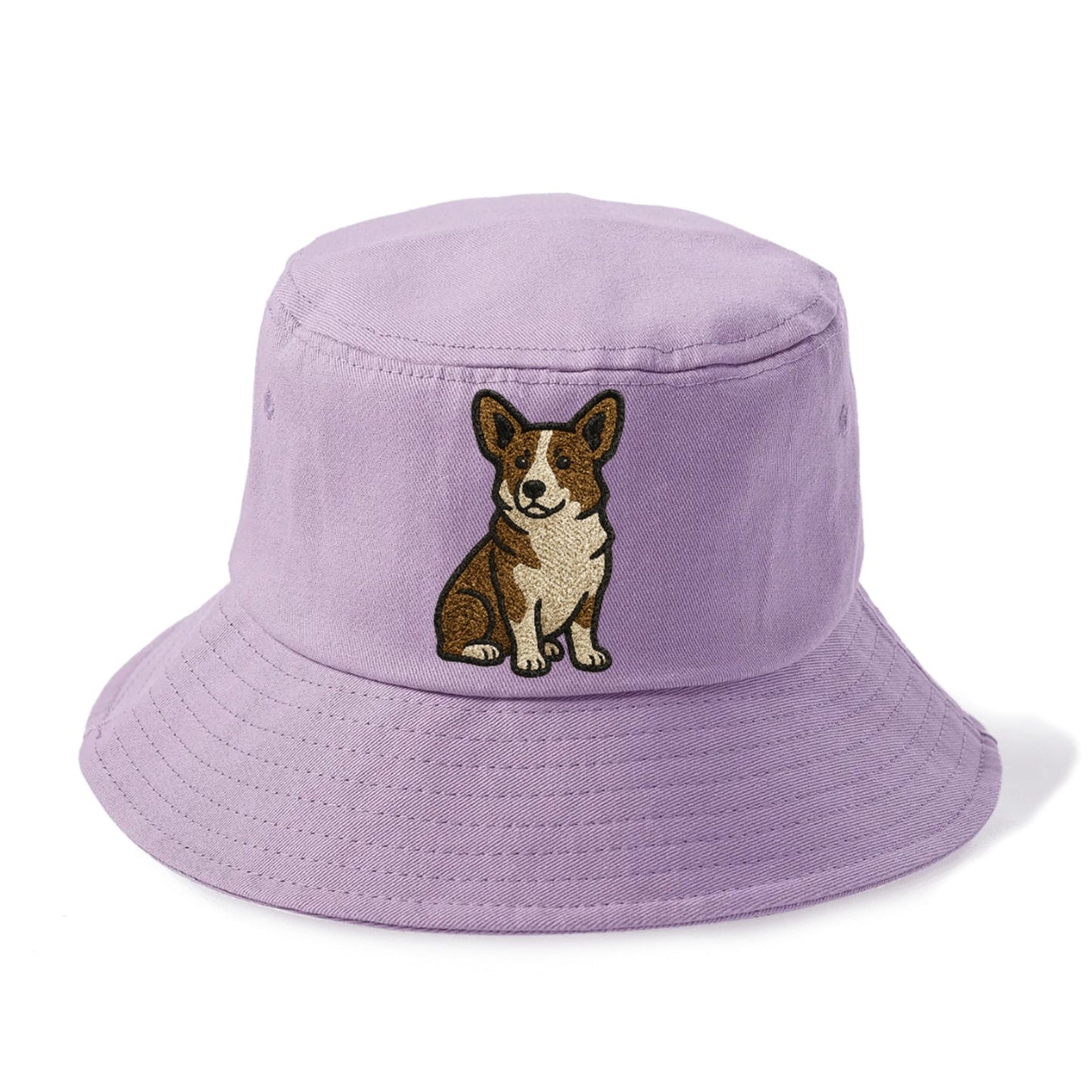 Welsh Corgi Cardigan Brindle Playful Spirit Bucket Hat