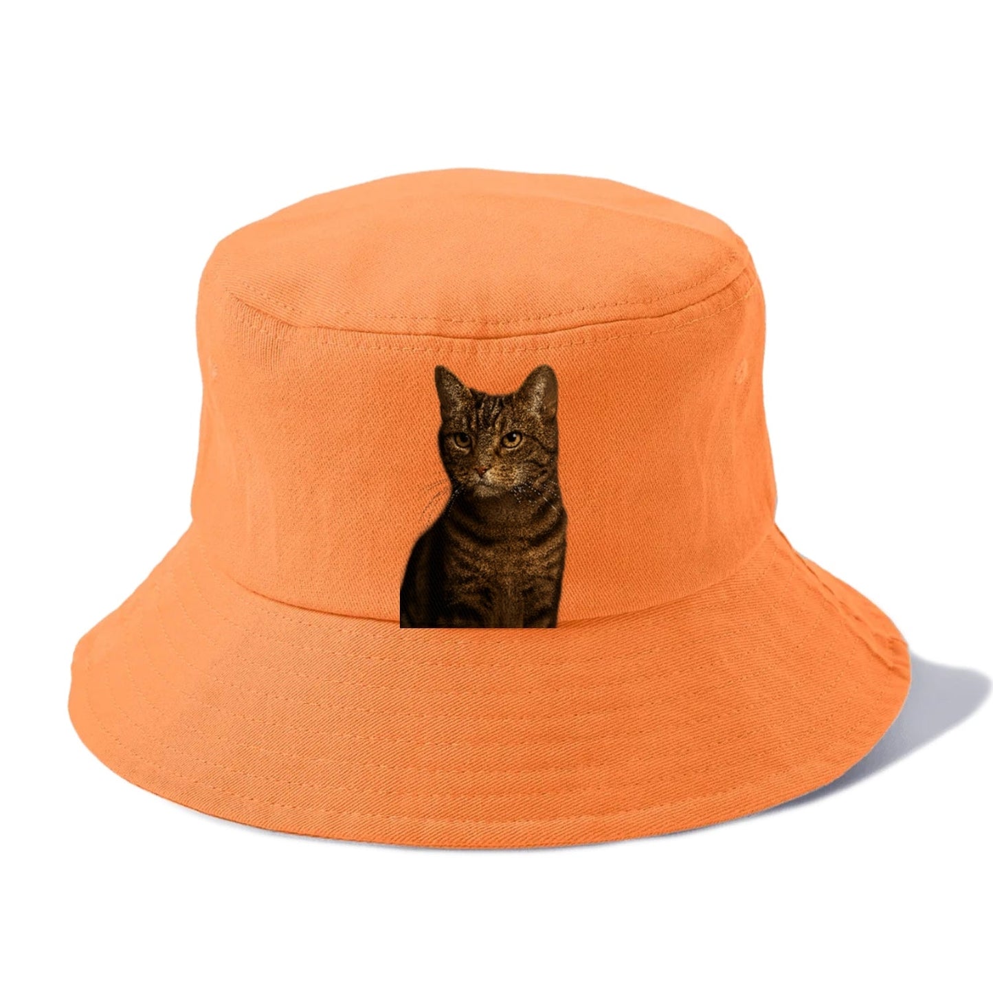 Brown Tabby Cozy Charm Bucket Hat