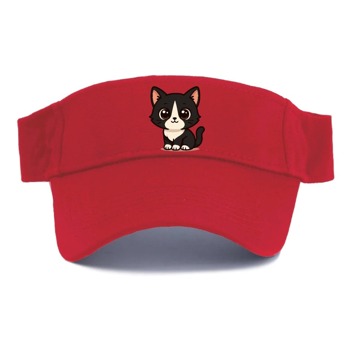 Tuxedo Cat Sophisticated Charm Visor