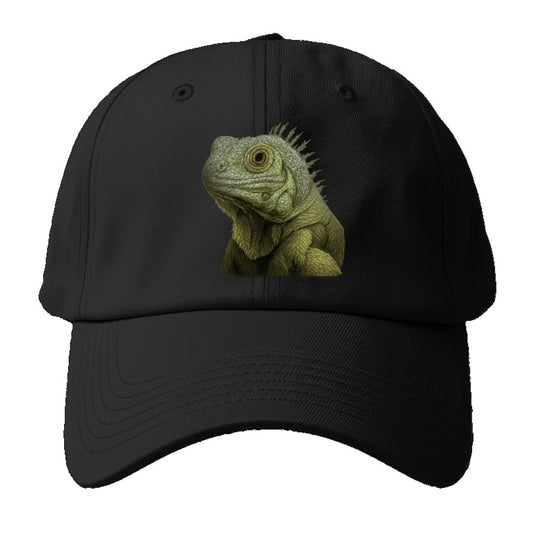 Chameleon Portrait Design Baseball Cap