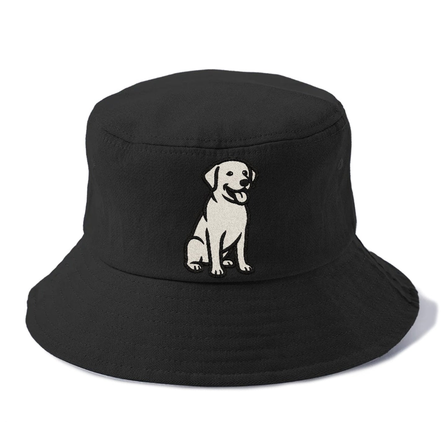Labrador Happy Panting Joyful Spirit Bucket Hat