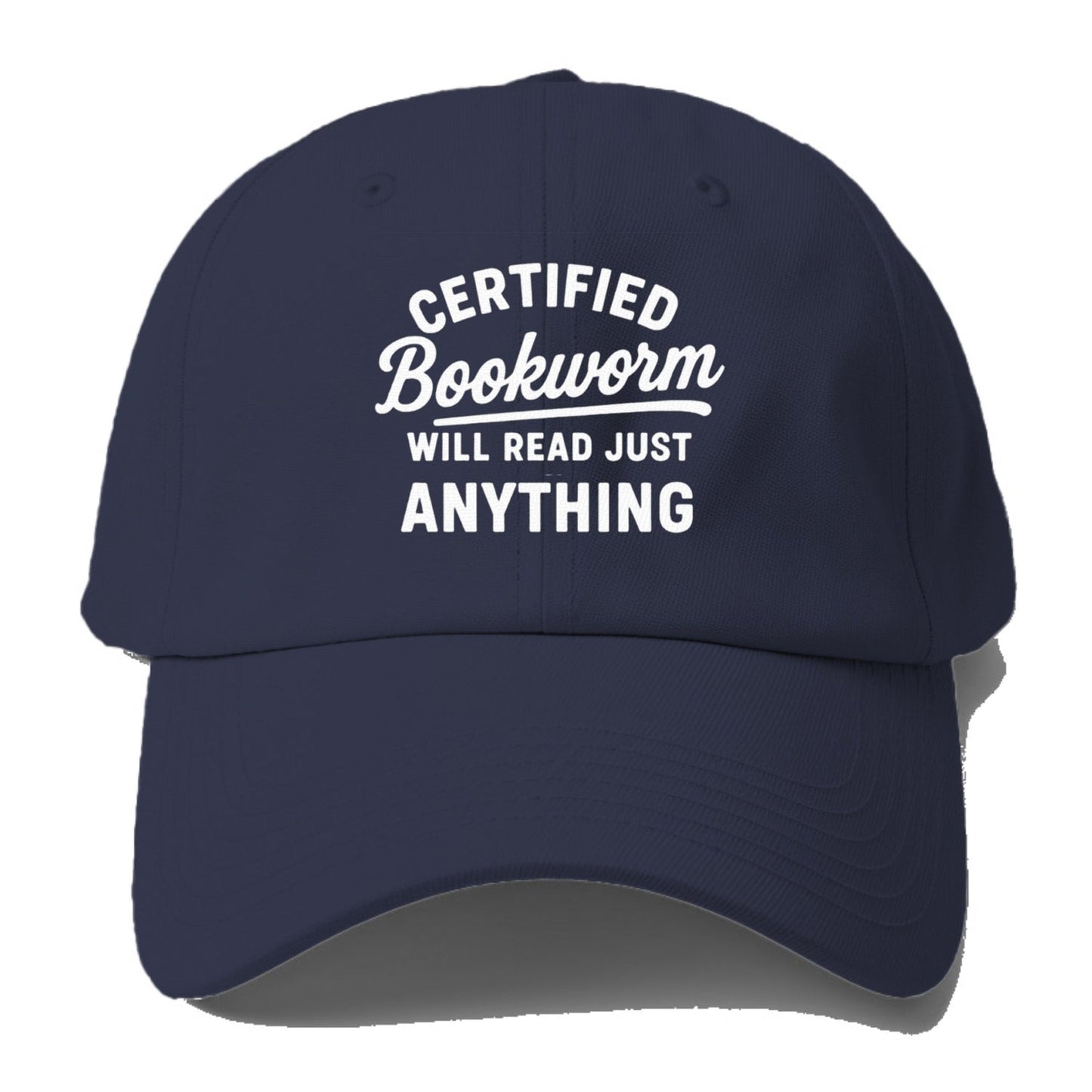 Certified Bookworm Hat Baseball Cap