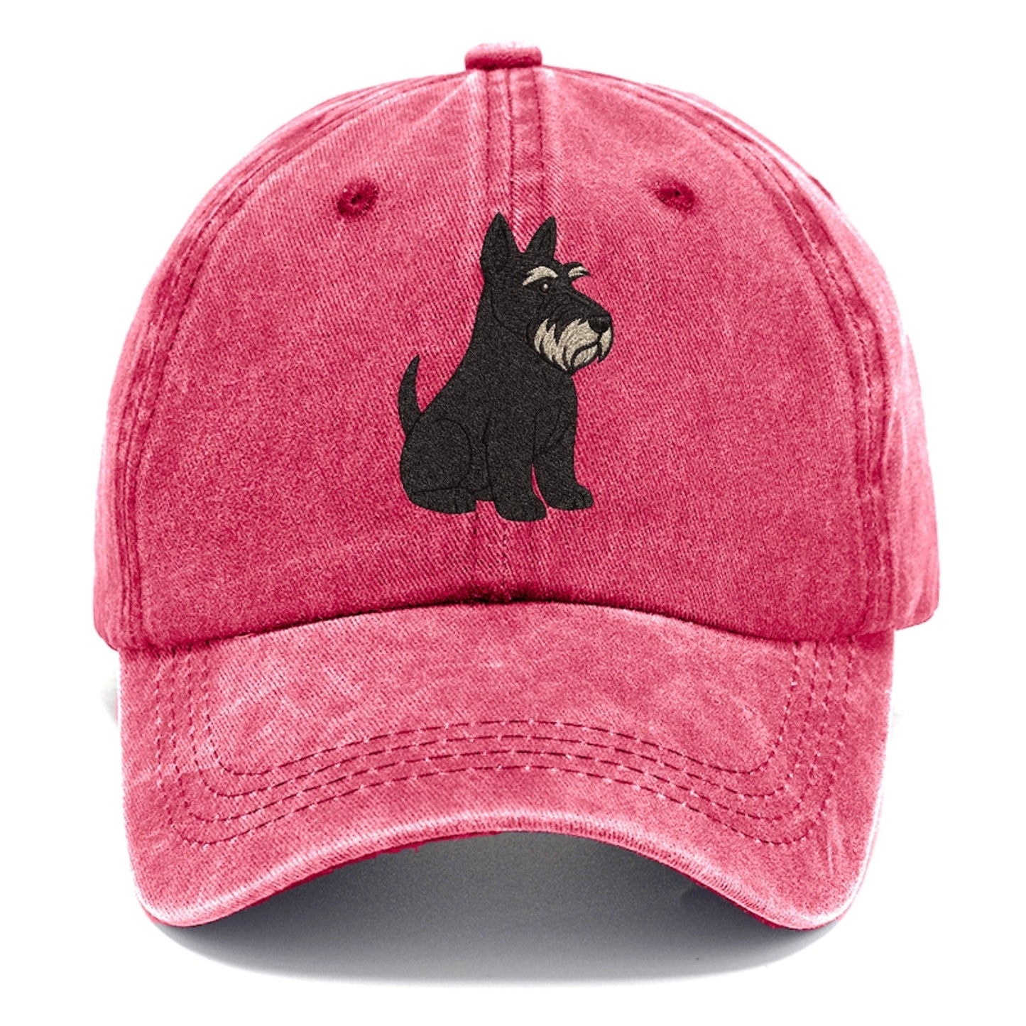 Scottish Terrier Black Sitting Pose Classic Cap