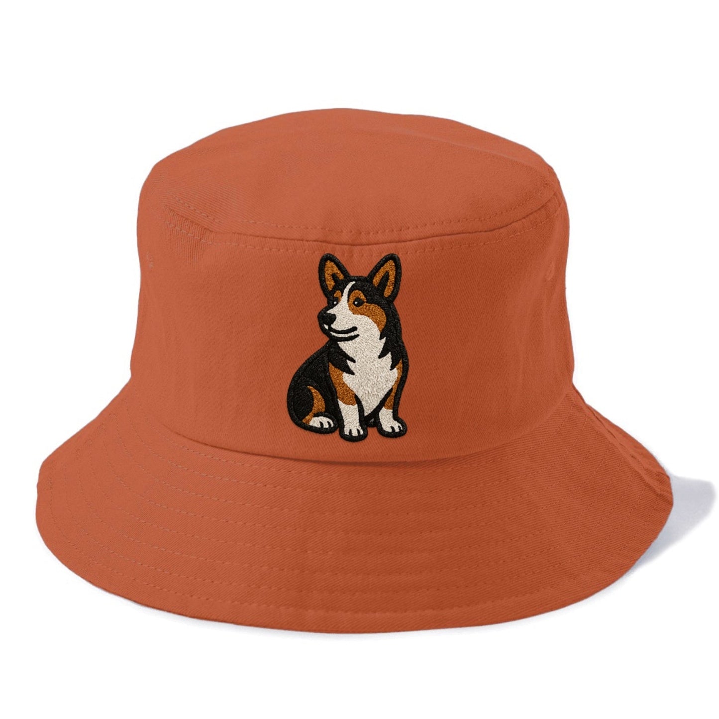 Tricolor Corgi Playful Spirit Bucket Hat
