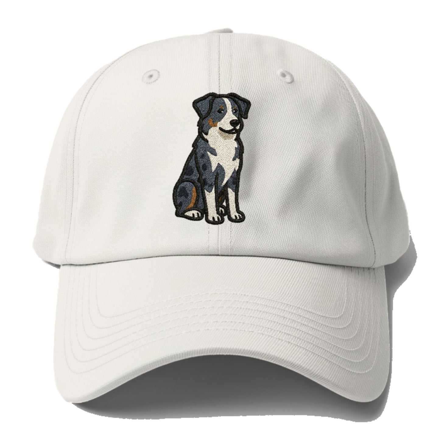 Australian Shepherd Blue Merle Vibrant Spirit Baseball Cap