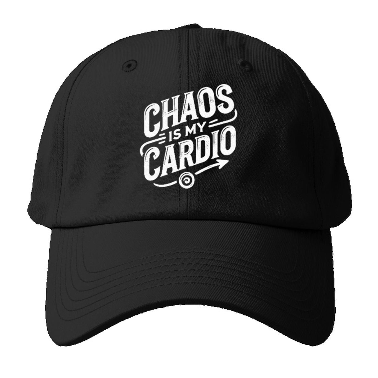 Chaos Is My Cardio Baseball Cap