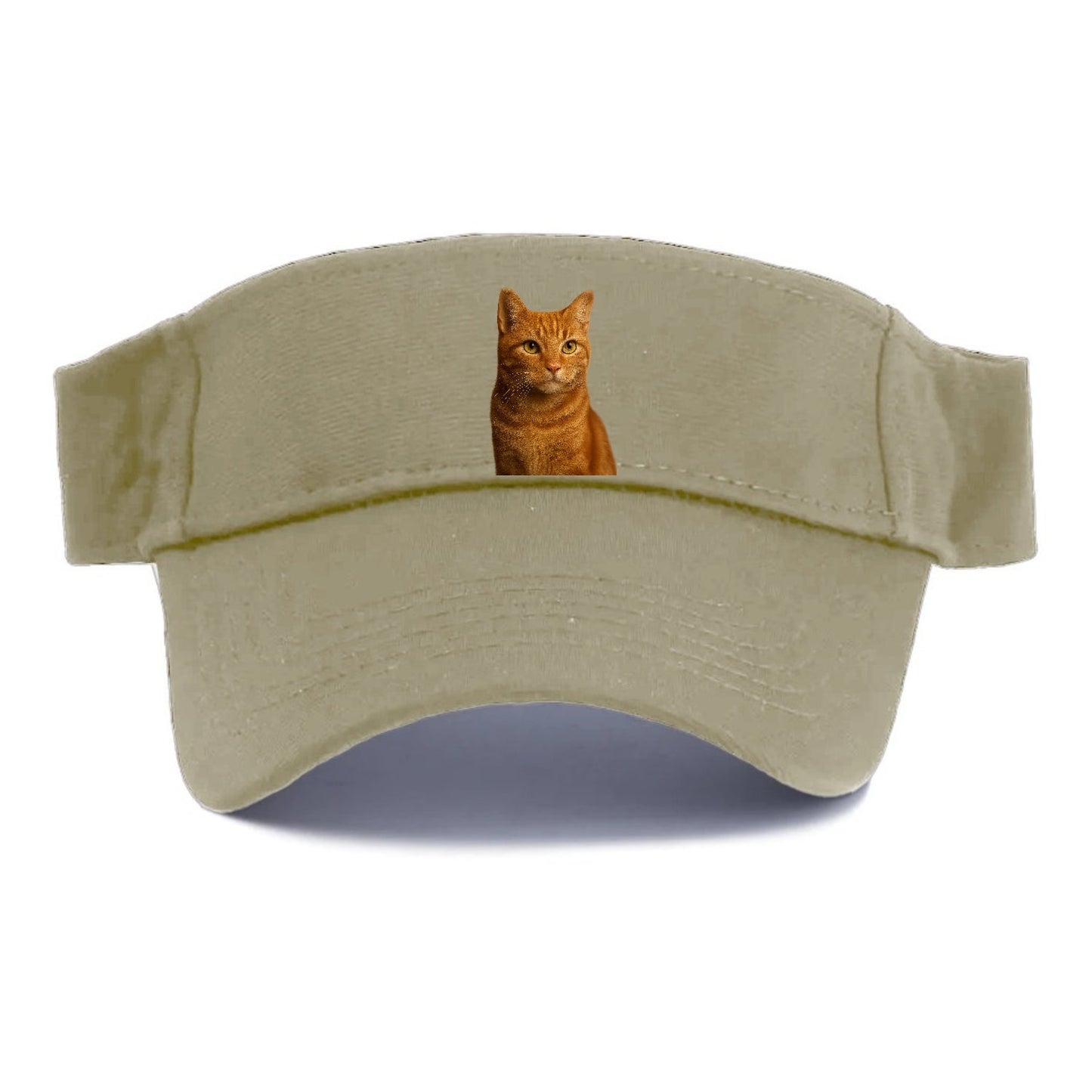 Orange Tabby Cozy Companion Visor
