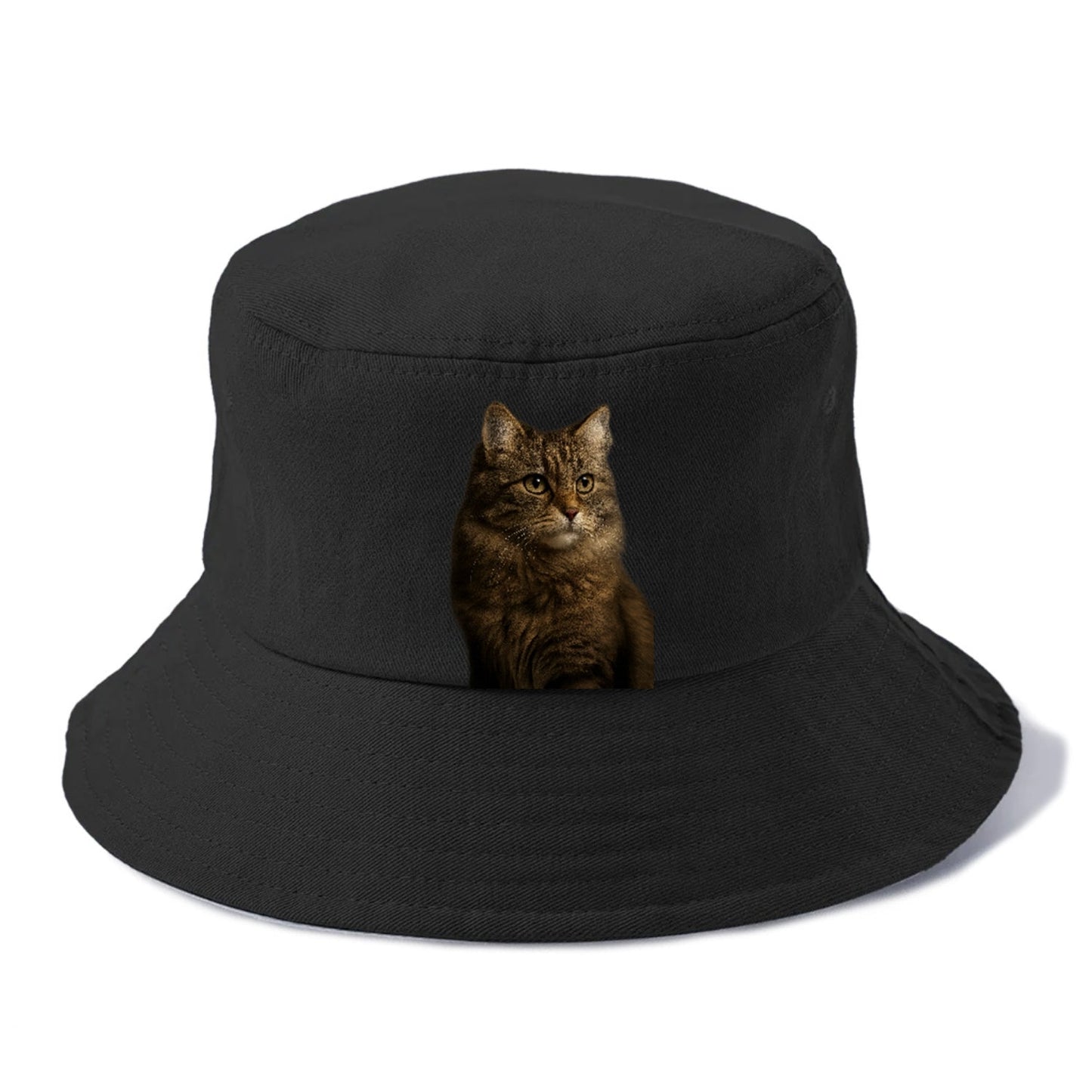 Domestic Longhair Graceful Flow Bucket Hat