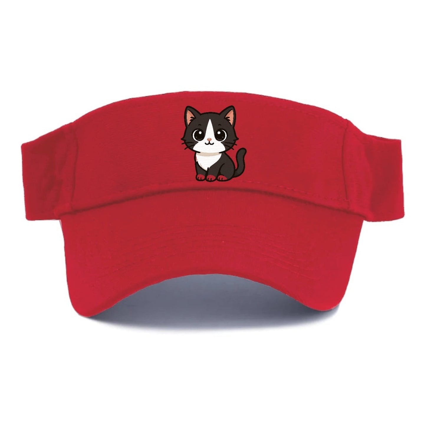 Tuxedo Mix Elegant Charm Visor