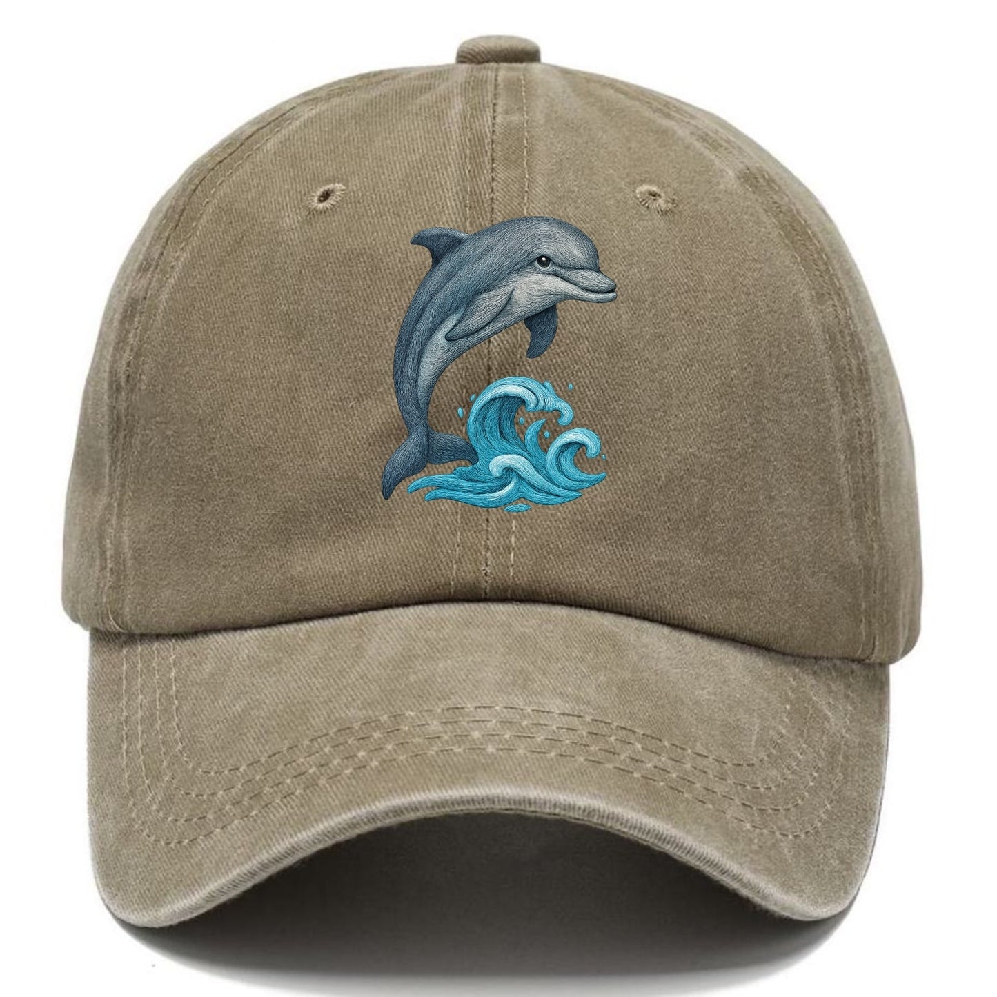 Dolphin's Dance Upon The Waves Classic Cap